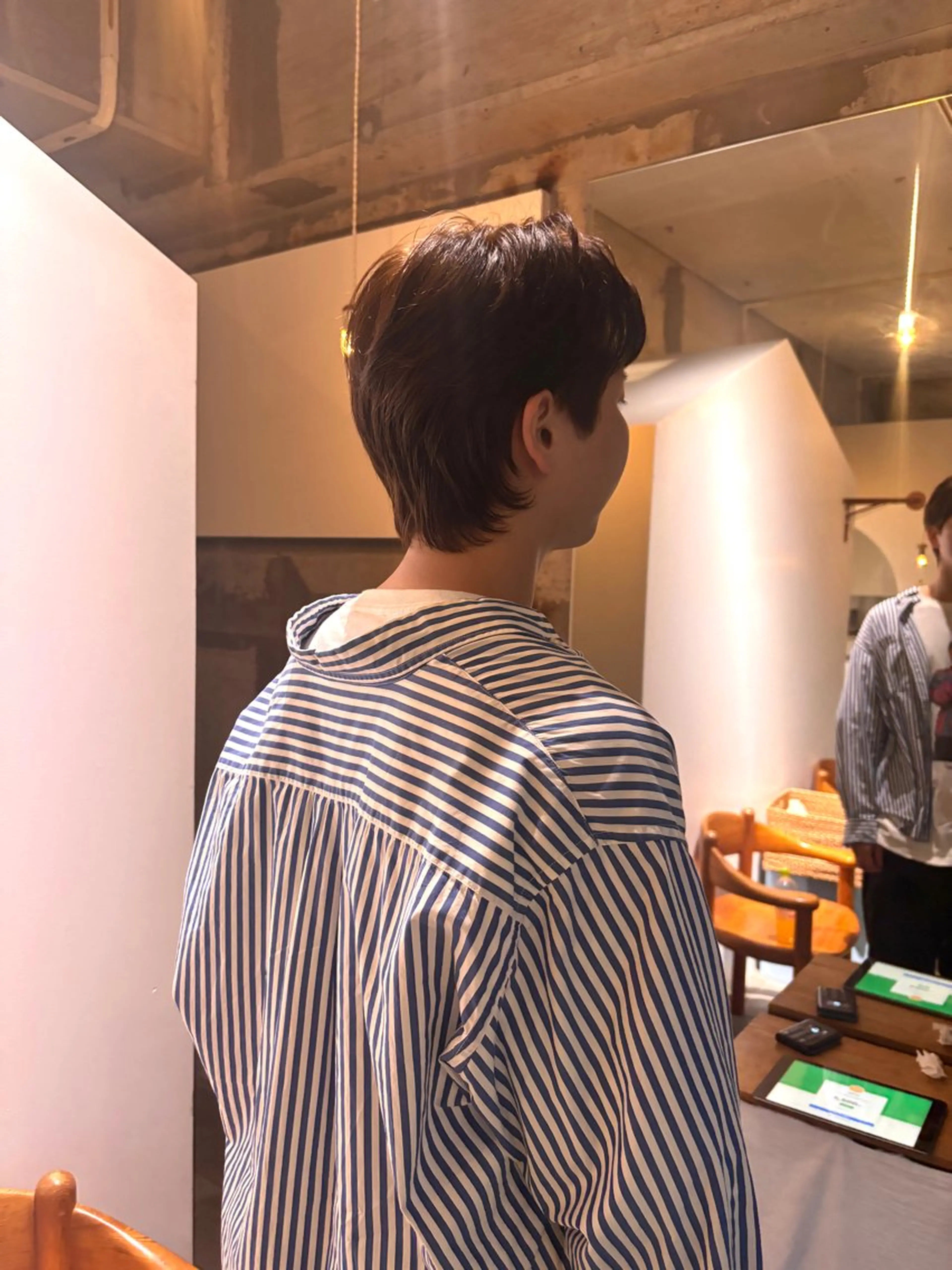 メンズ mirai/レイヤー ボブ/デザインのヘアスタイル