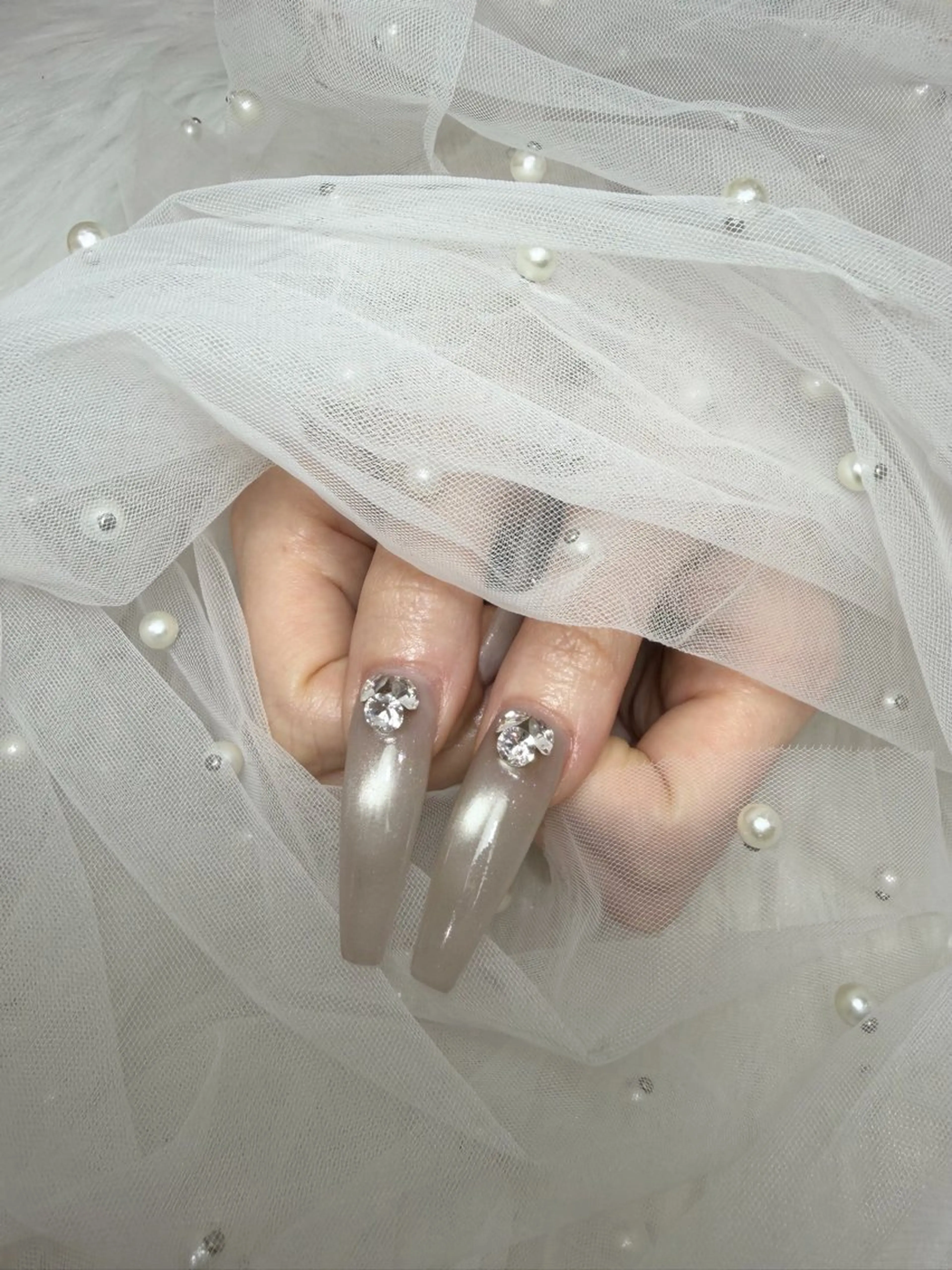 ネイル 𝐴𝑘𝑎𝑟𝑖 🤎のネイルデザイン