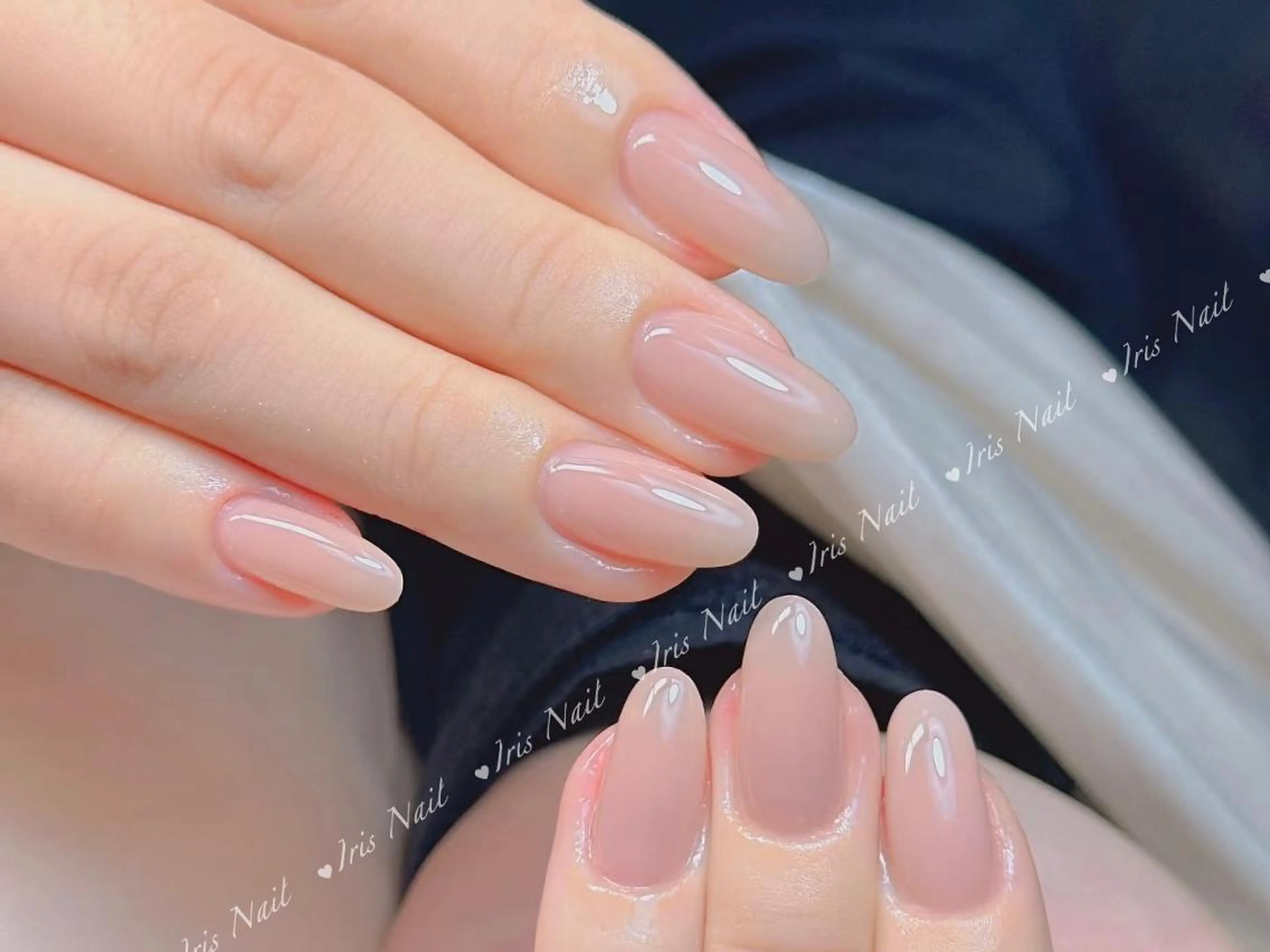 ネイル オフィスネイル ハンドネイル ハンドケア 🍒IRIS Nail🌸のネイルデザイン