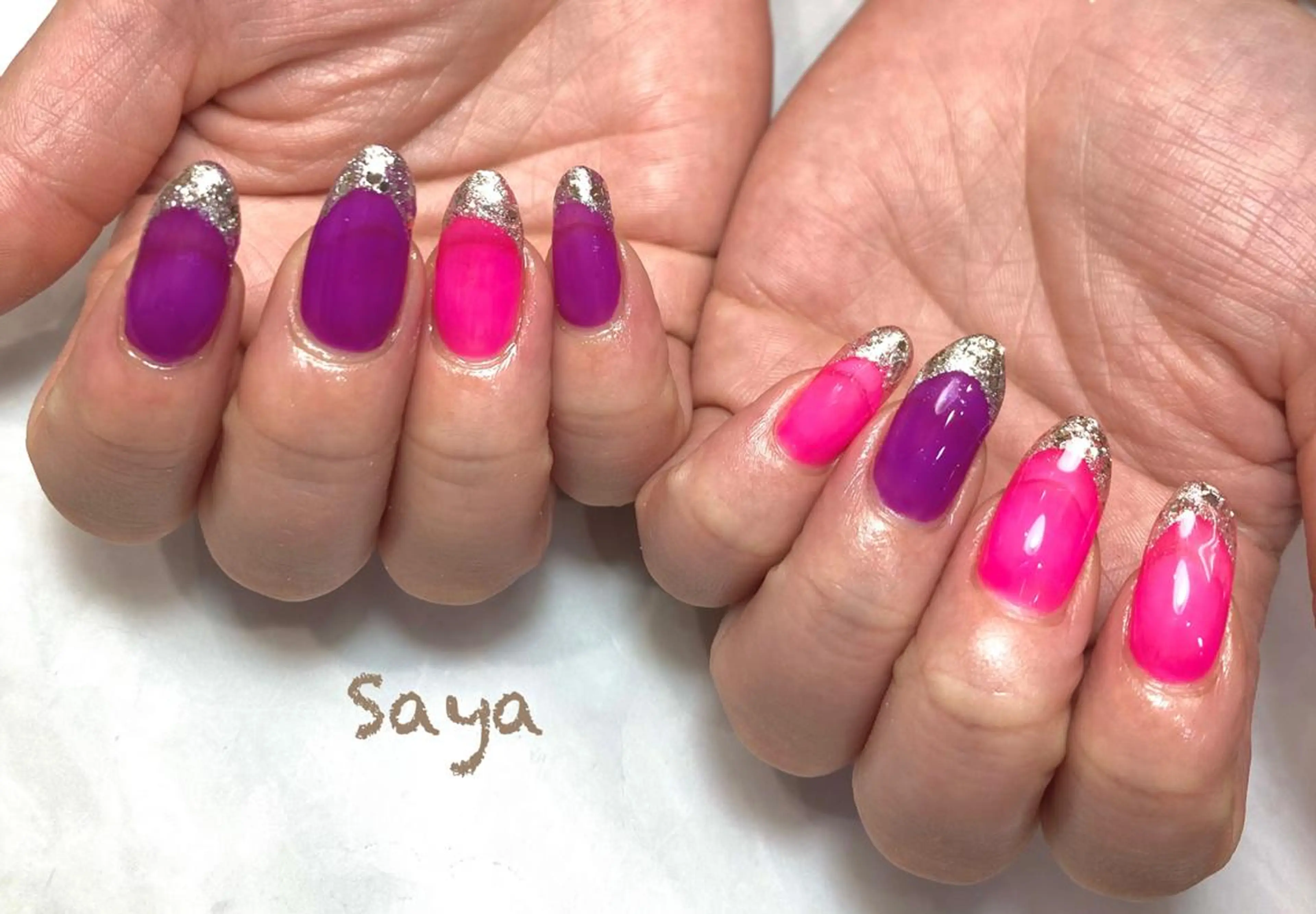ネイル フレンチネイル NanaLopi さやのネイルデザイン