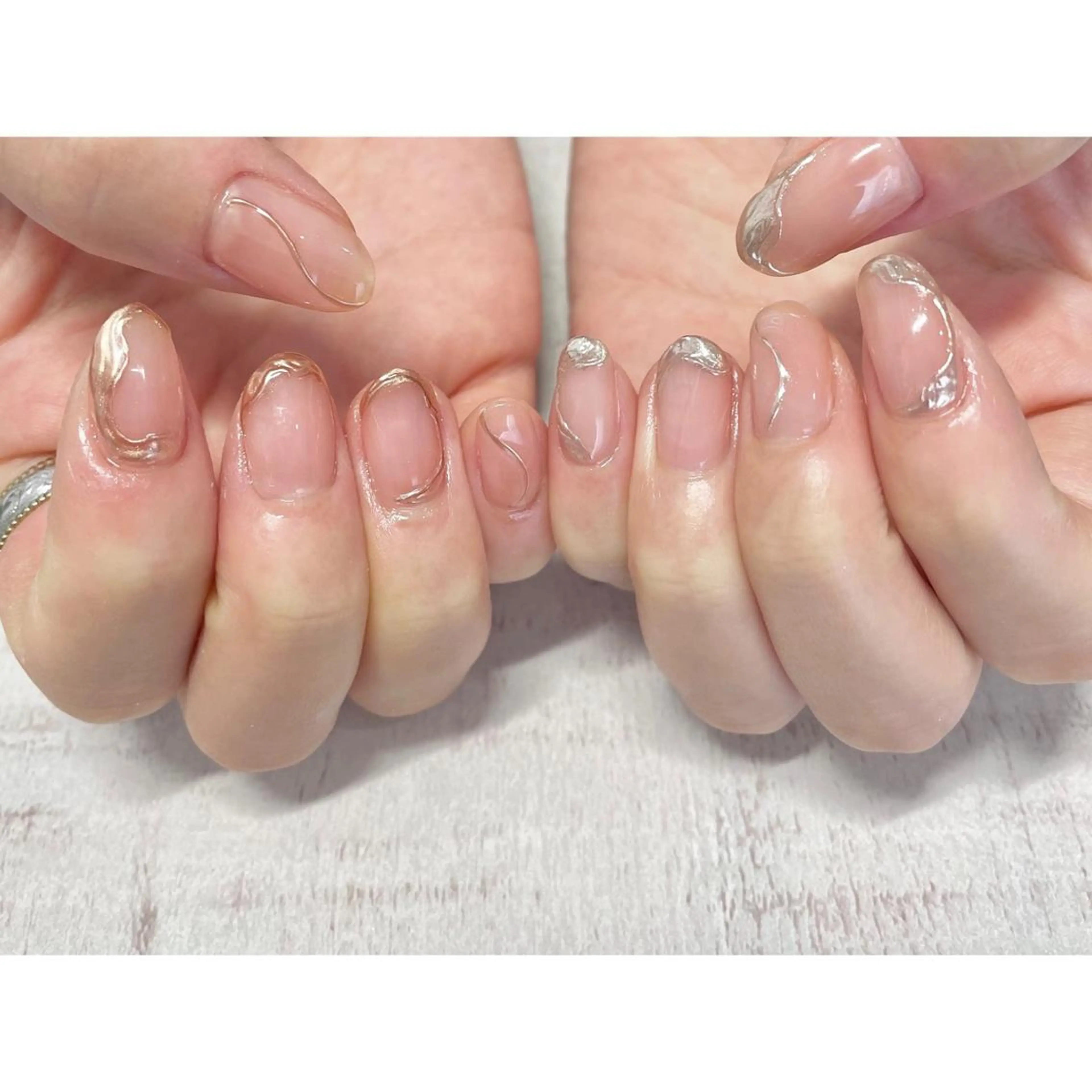 ネイル 𖡼 yumenoのネイルデザイン