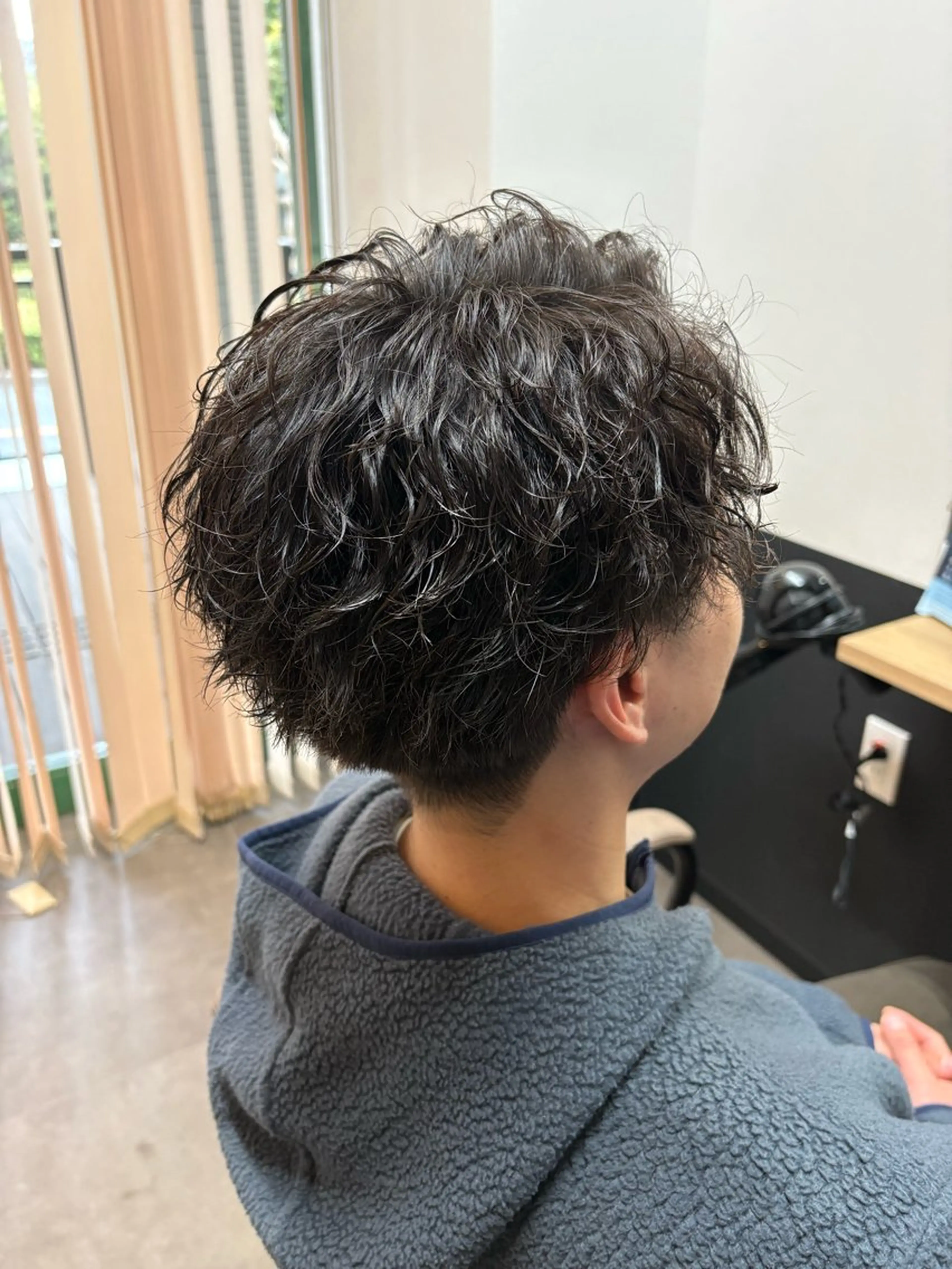 パーマ メンズ カット パーマ TELAHAIR 四街道店所属・TELA HAIR 宮川悠斗のヘアスタイル