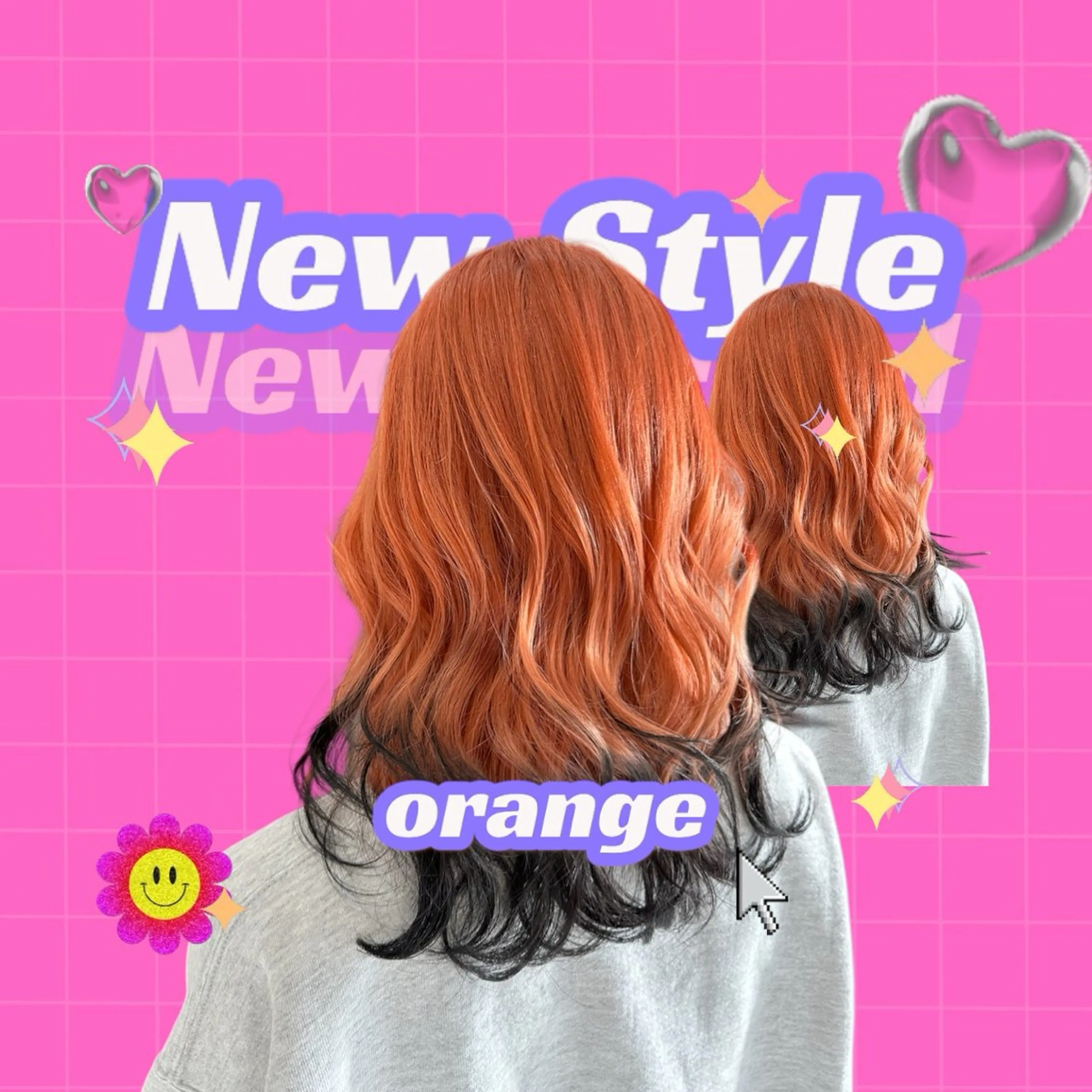 ミディアム カラー SKILL 石岡 🌻城戸のヘアスタイル