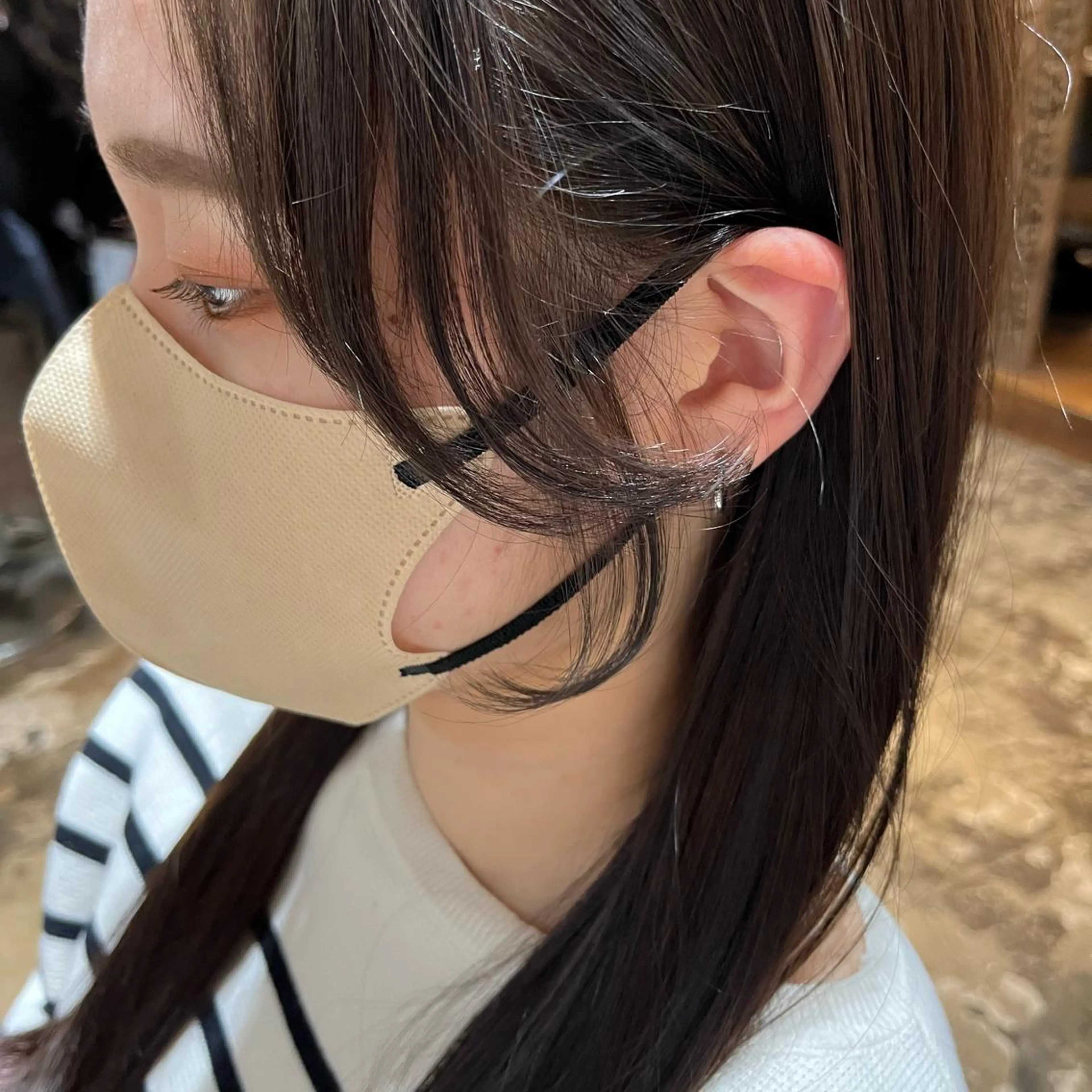 ロング カット ヘアカラー トリートメント ヘッドスパ putri店長 和田鈴采のヘアスタイル