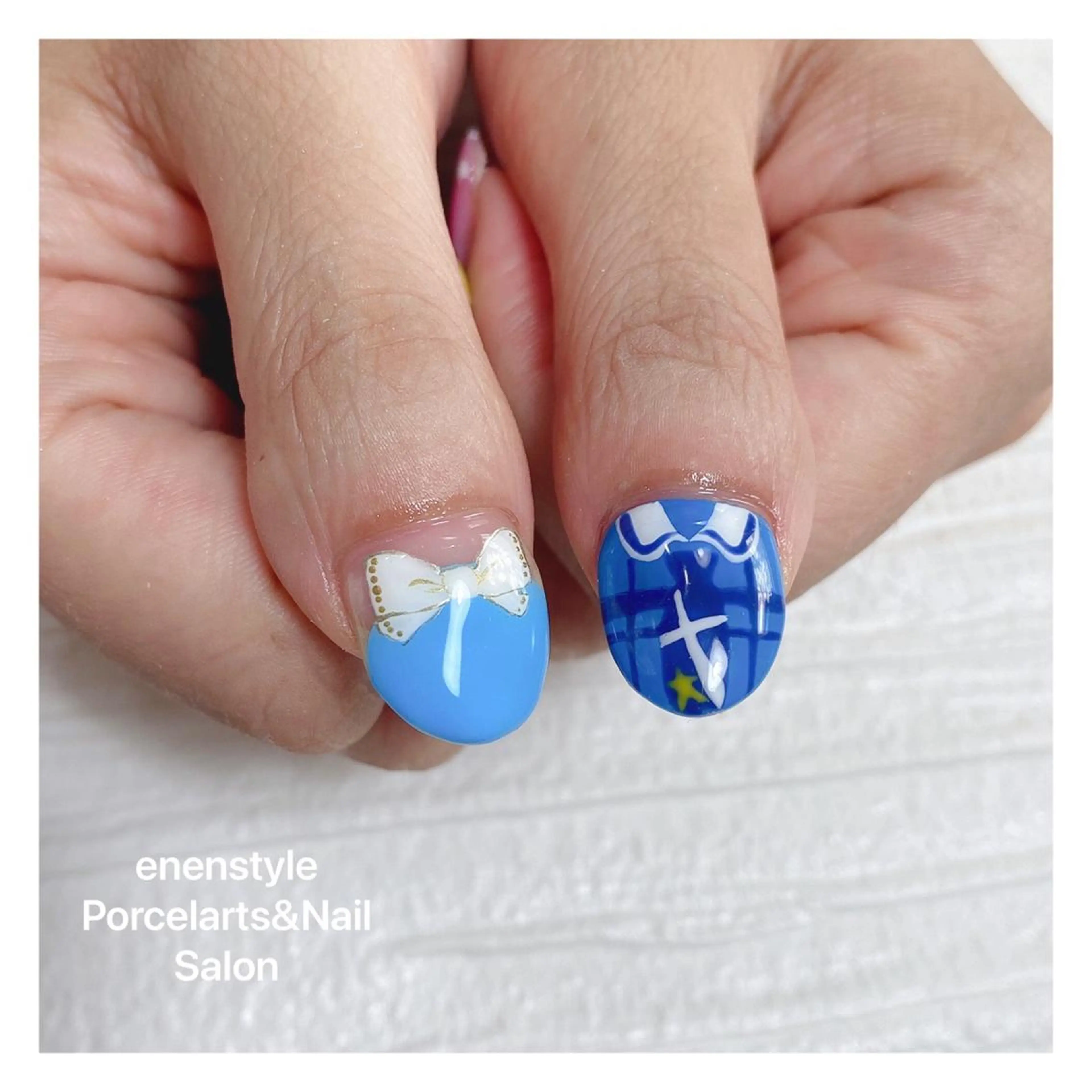 ミディアム ネイル 👑enen style👑のネイルデザイン
