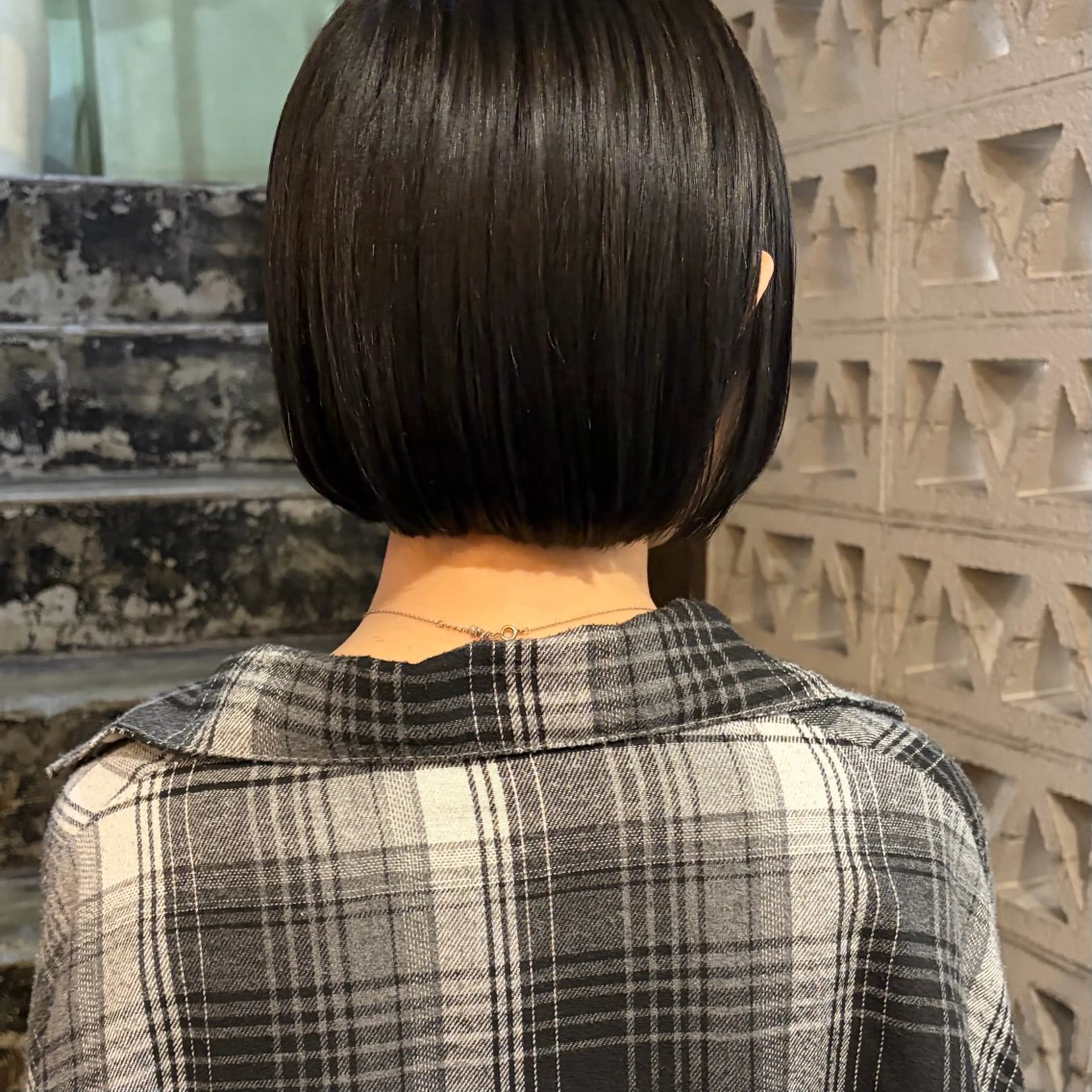ショート カット トリートメント 石坂 日果梨のヘアスタイル
