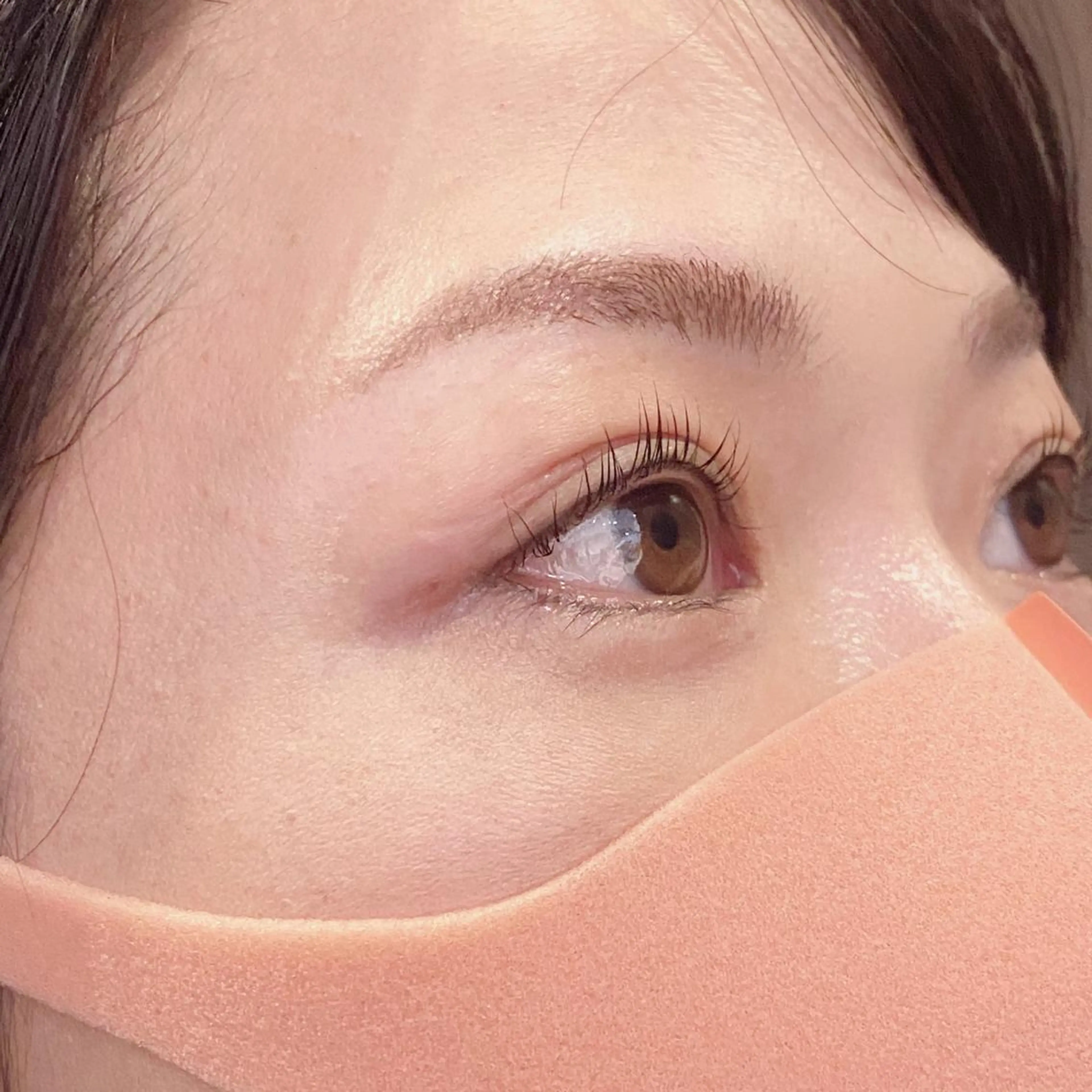 マツエク・マツパ アイブロウ ナチュラル*艶* 蒲生四丁目*山保美月のヘアスタイル