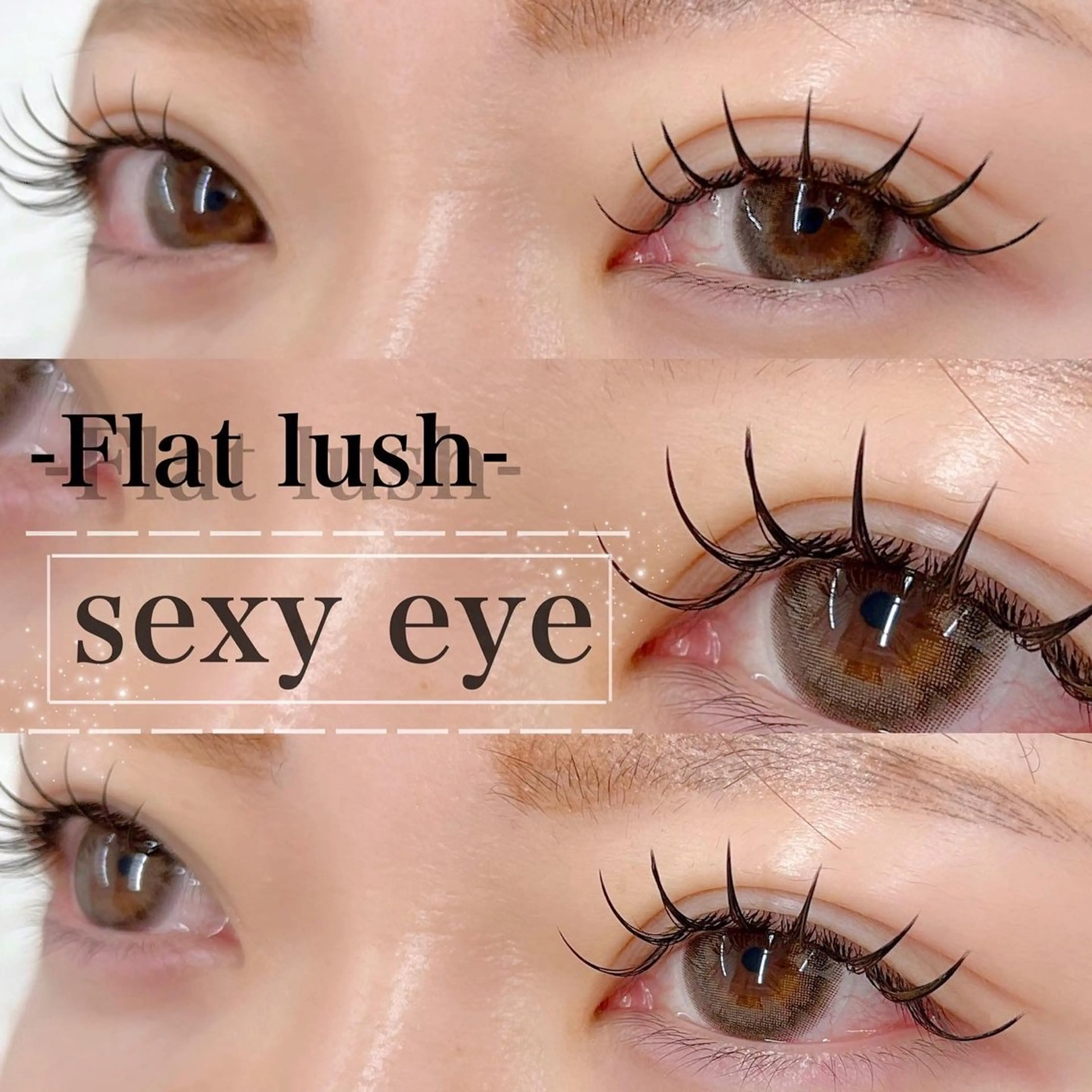 ✨✨【💕韓国風ワンホン💕】W flutlush120本コーティング仕上げ✨_6500の写真