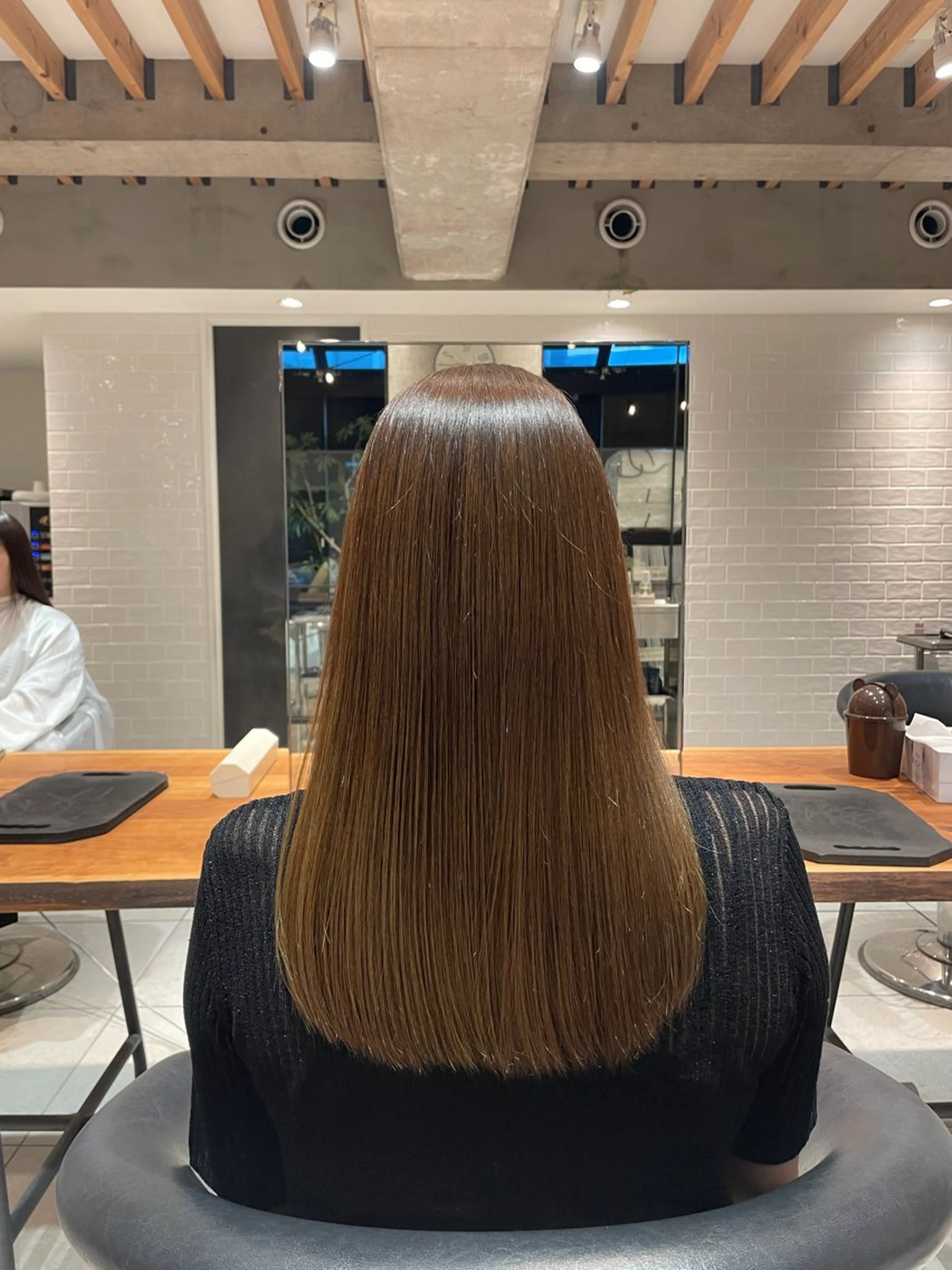 ロング ヘアカラー トリートメント 髪質改善✨高級カラー 野井琢生のヘアスタイル