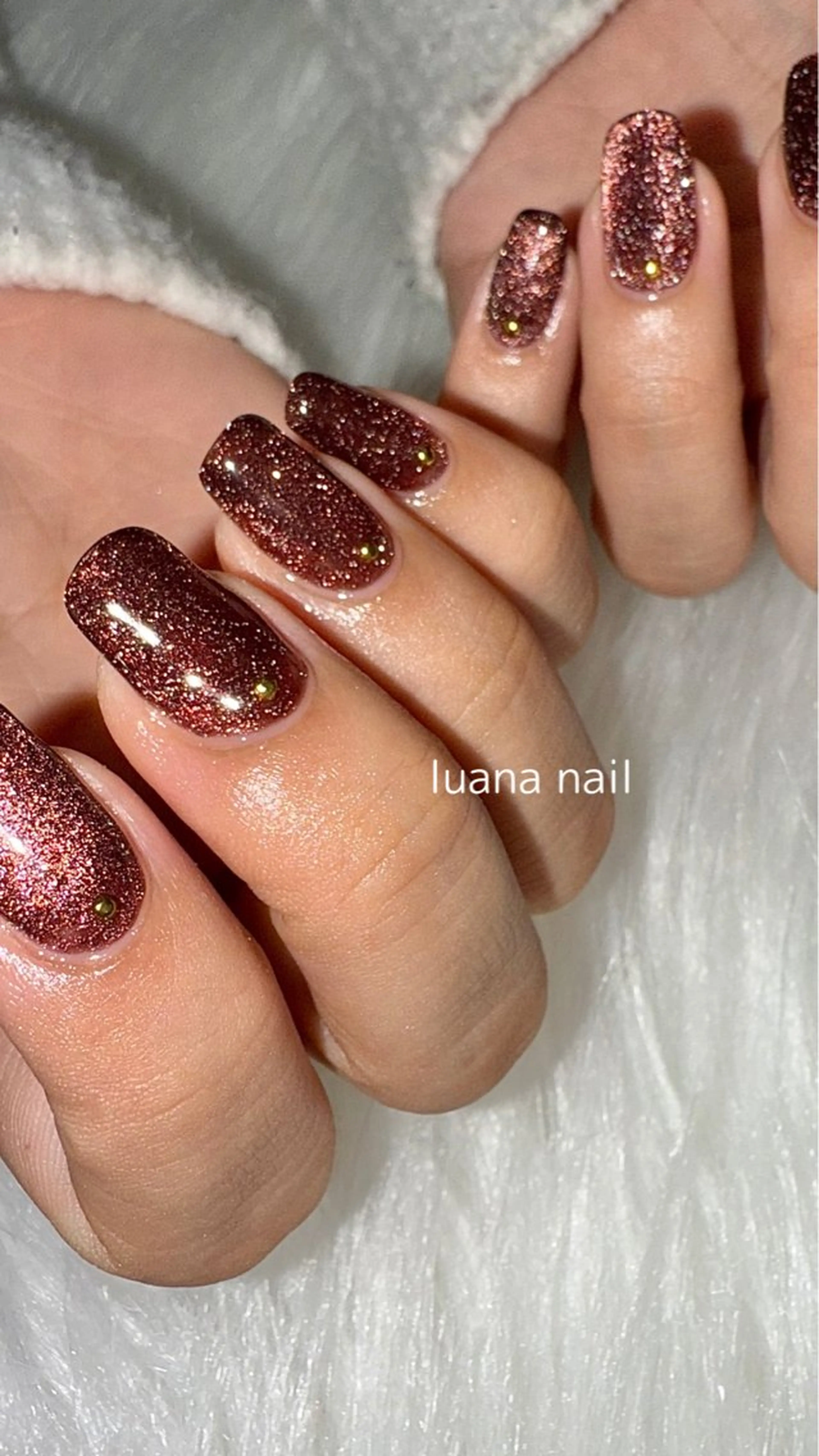 ネイル マグネットネイル Luana nailのネイルデザイン