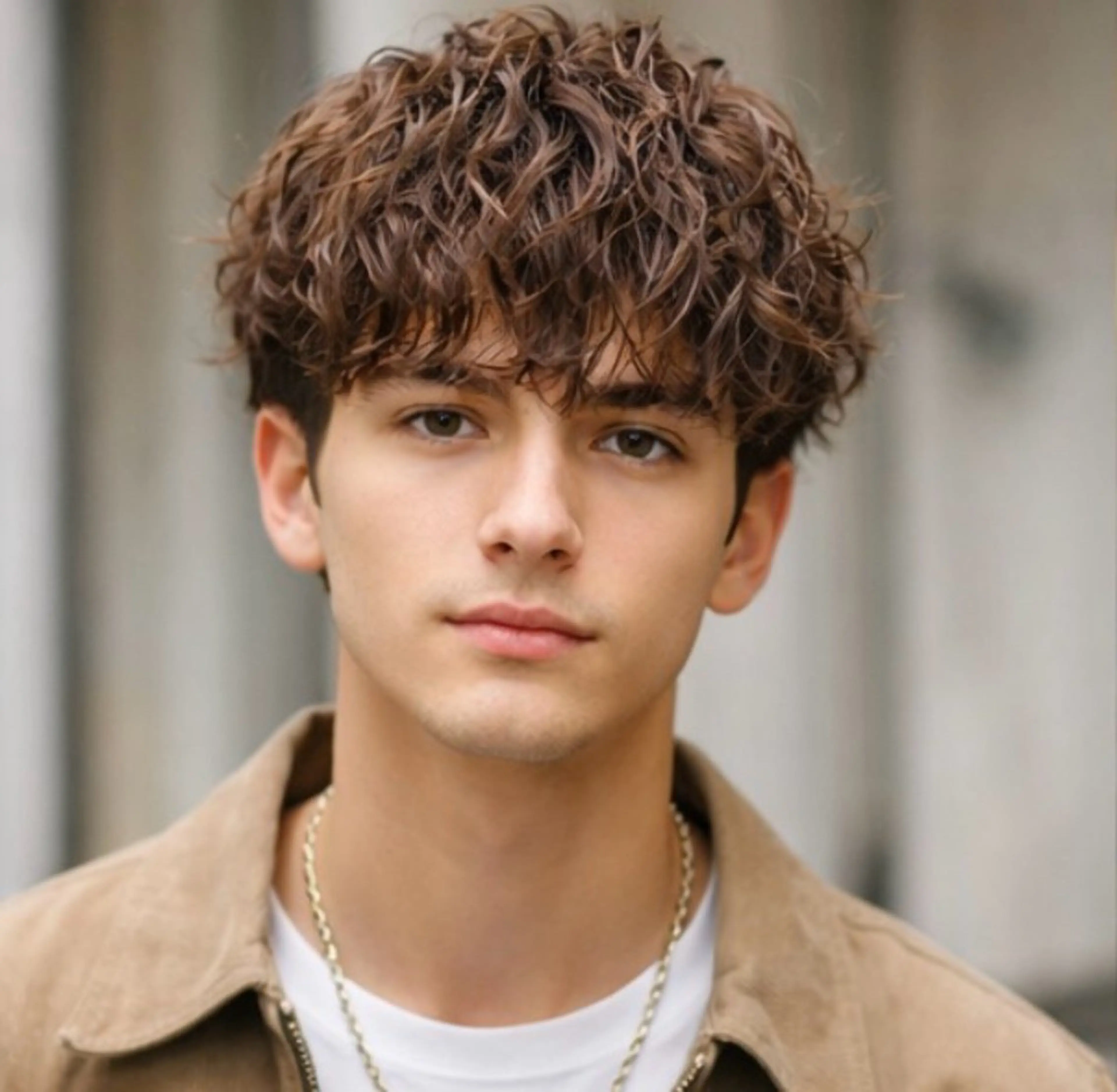 カラー パーマ メンズ メンズパーマ/ 縮毛矯正特化　Tumのヘアスタイル