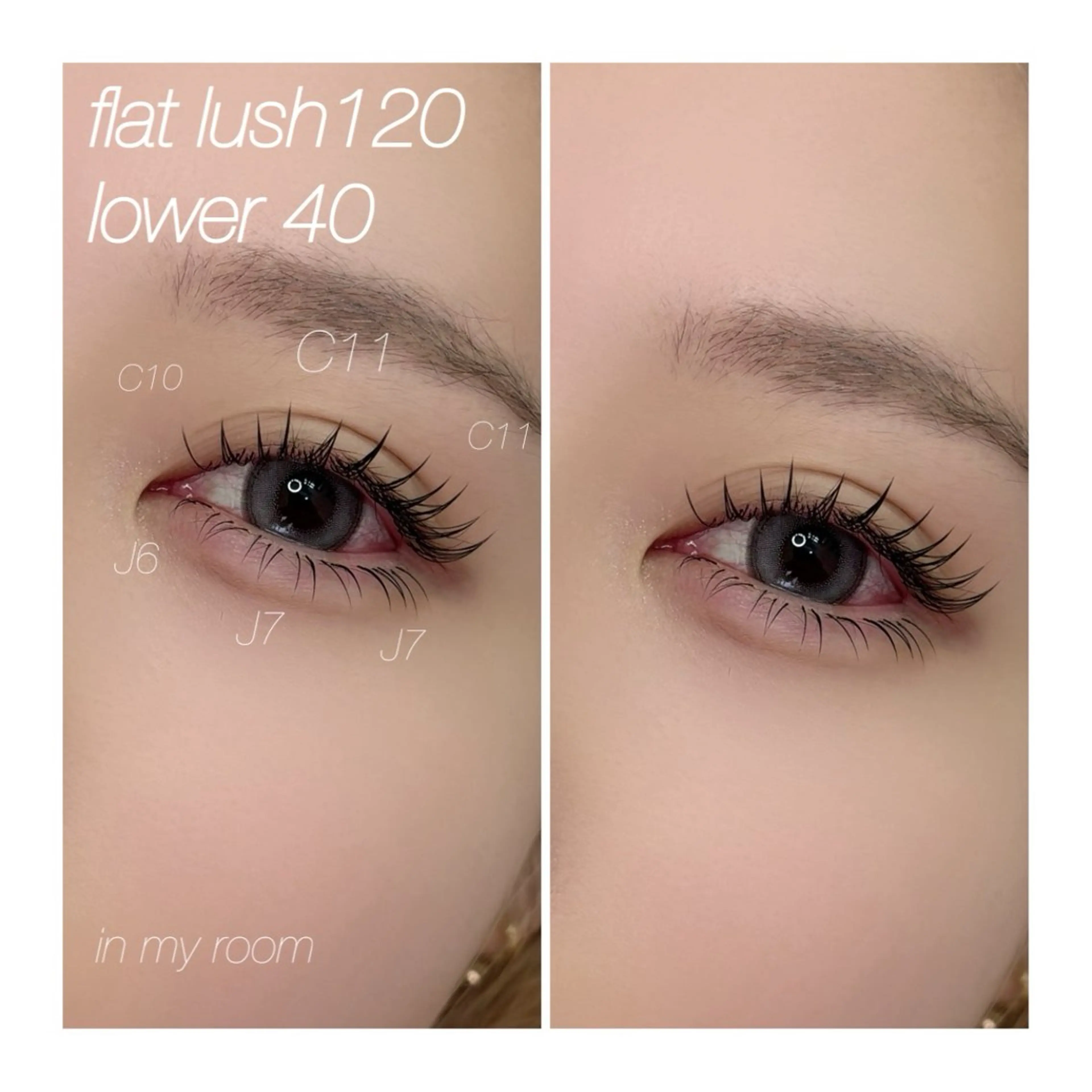 マツエク・マツパ マツエク ☽𝘀𝗵𝗶 𝘀𝗵𝗶☽のマツエク・マツパデザイン