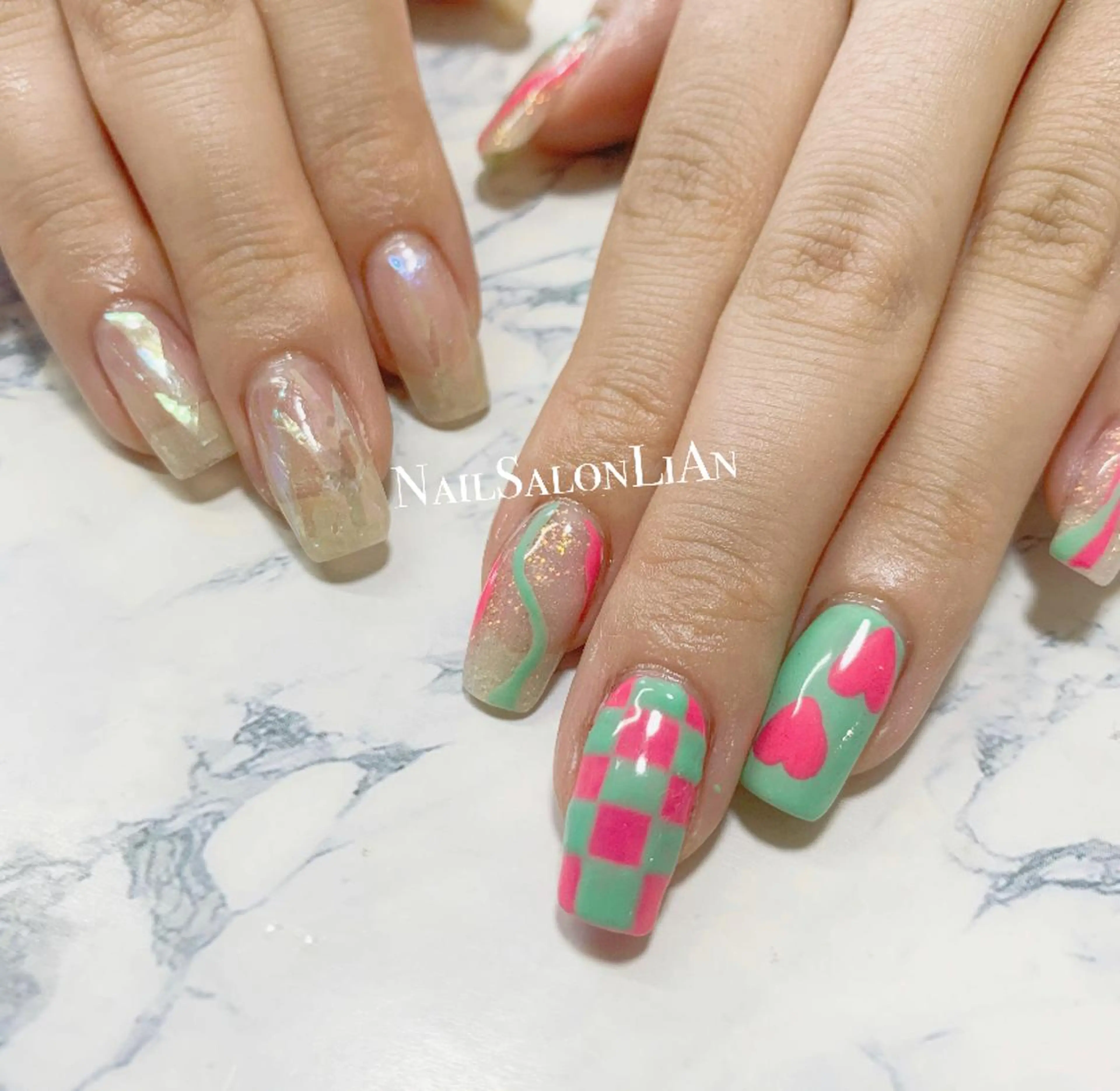 ネイル ハンドネイル NailSalon LiAnのネイルデザイン