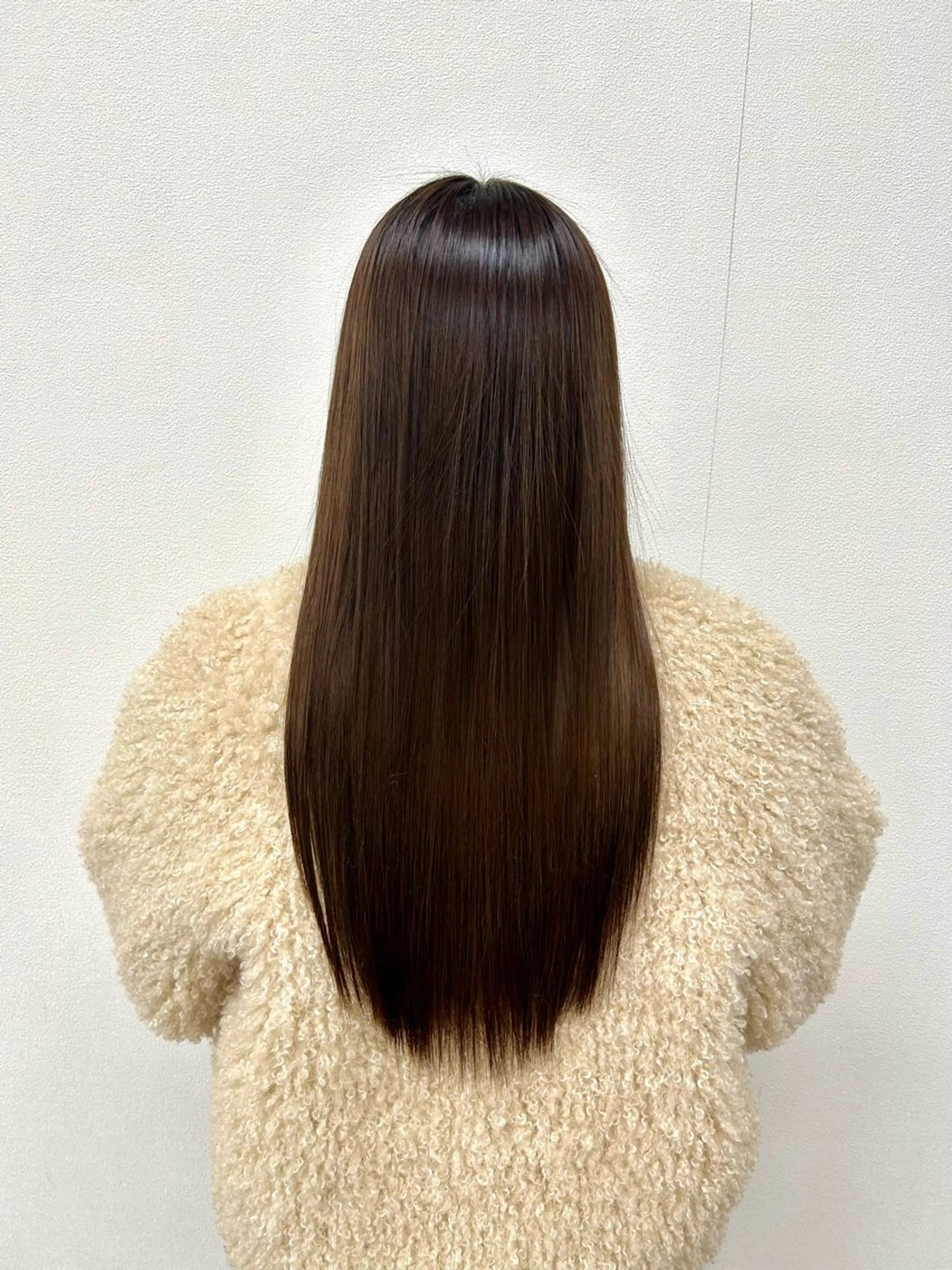 ロング カラー ninaアイドル前髪 ×透明感🎀のヘアスタイル