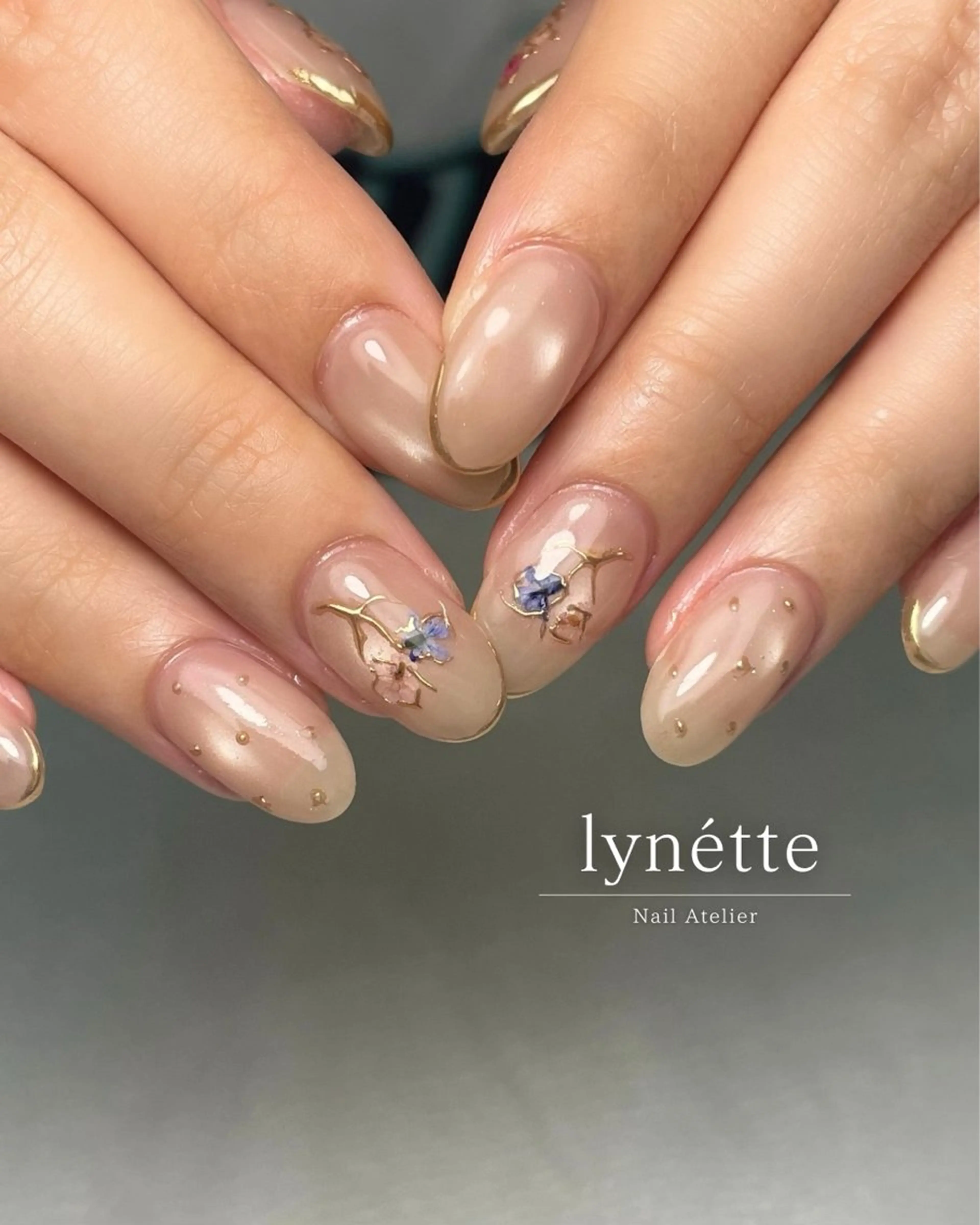 ネイル ニュアンスネイル lynétte 那覇ネイルサロンのネイルデザイン