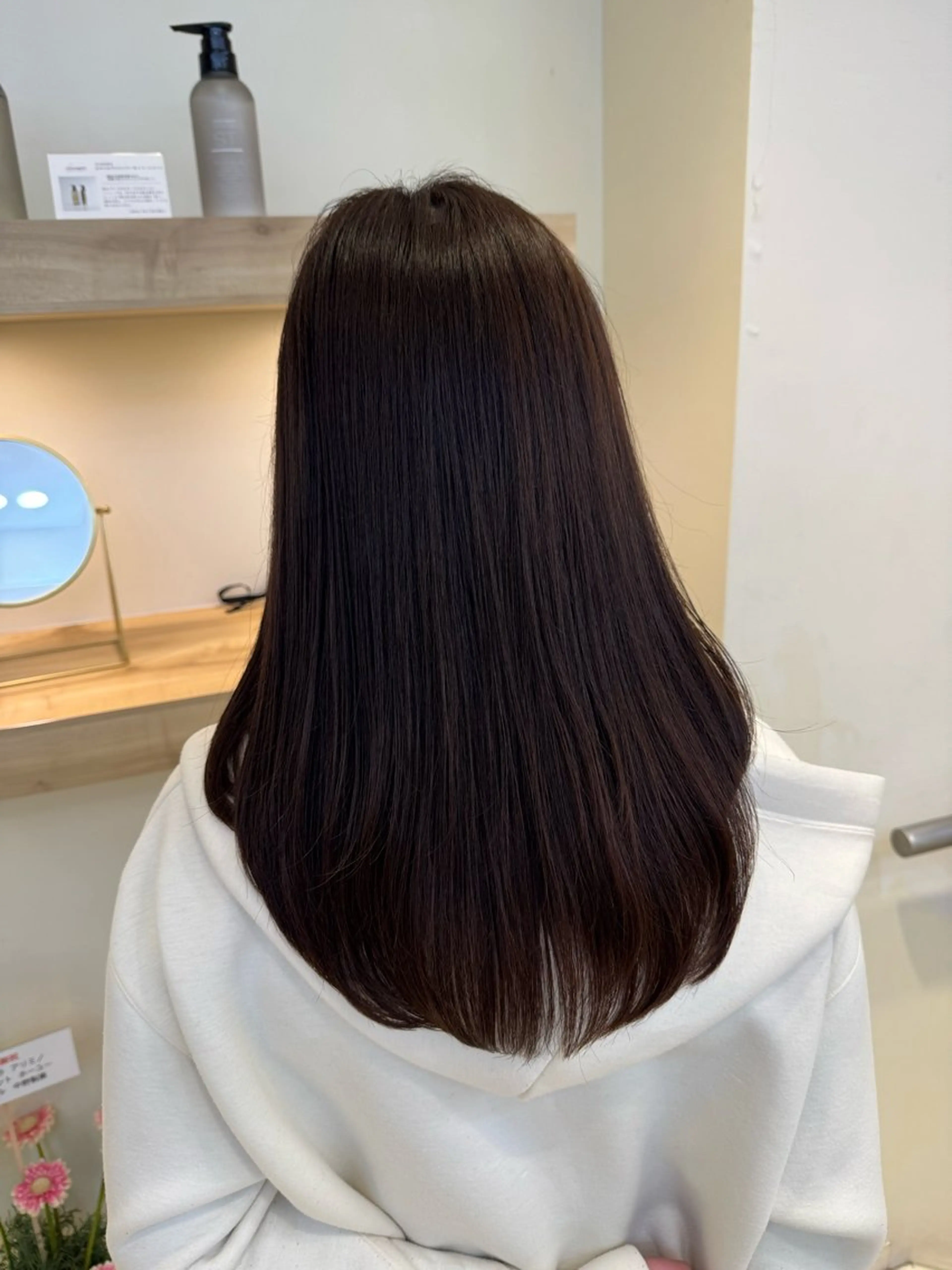 ロング カラー ブラウンカラー 🧿パーマ／レイヤー 🧿シュリのヘアスタイル