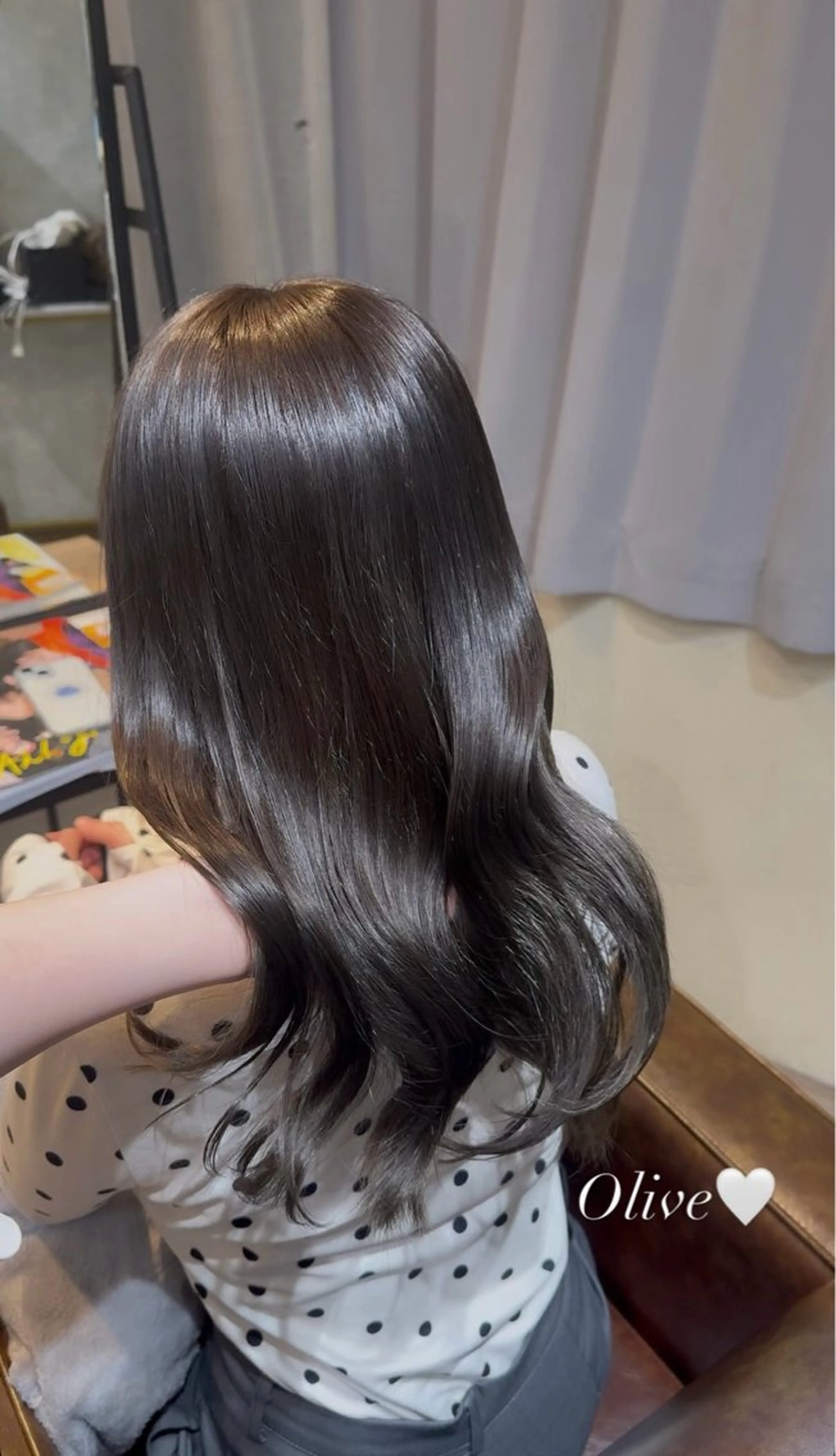 セミロング ヘアカラー 〚Lyajitto〛 💗Soraのヘアスタイル