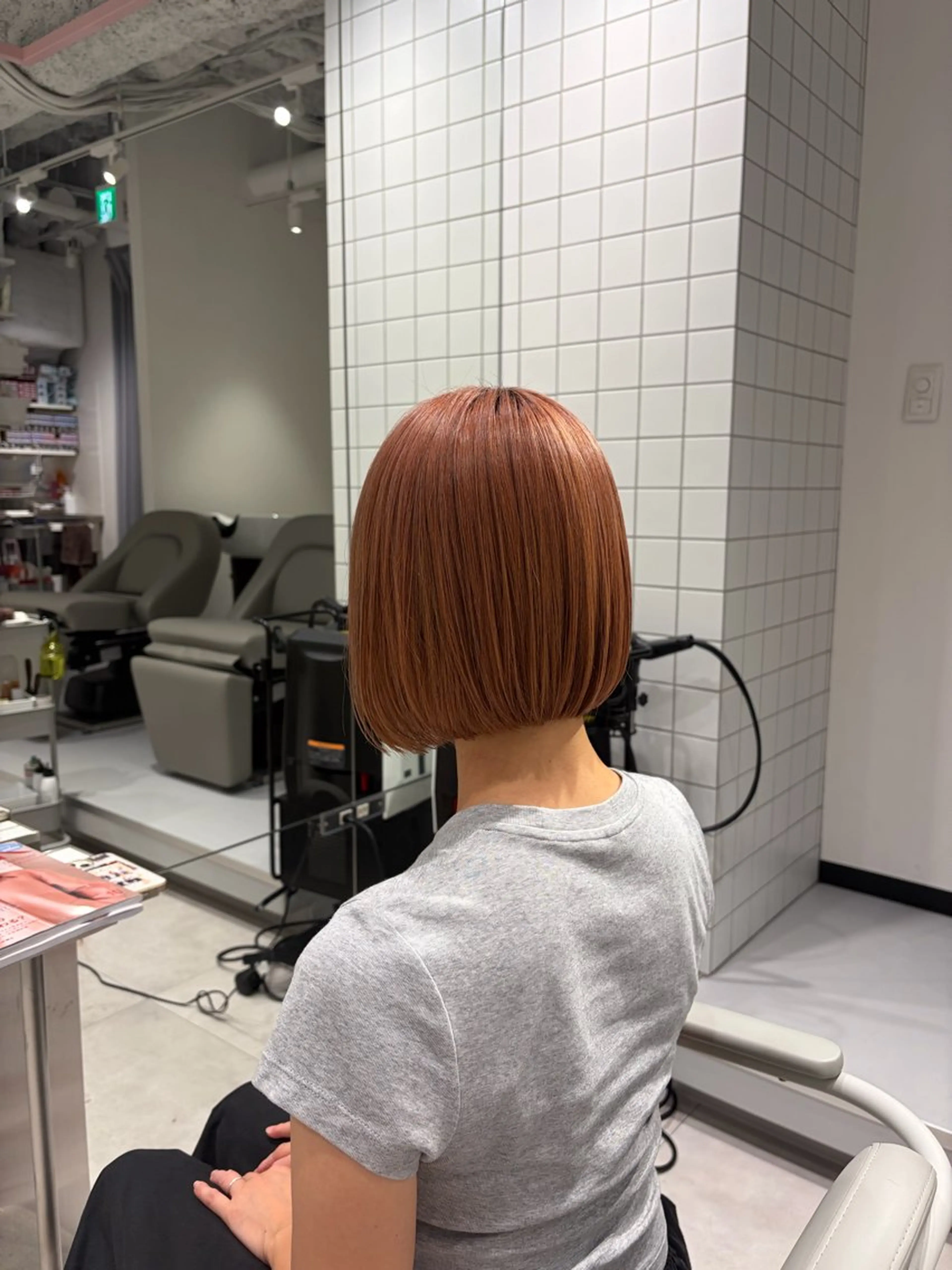 ショート レイヤー♡ 石川優奈のヘアスタイル