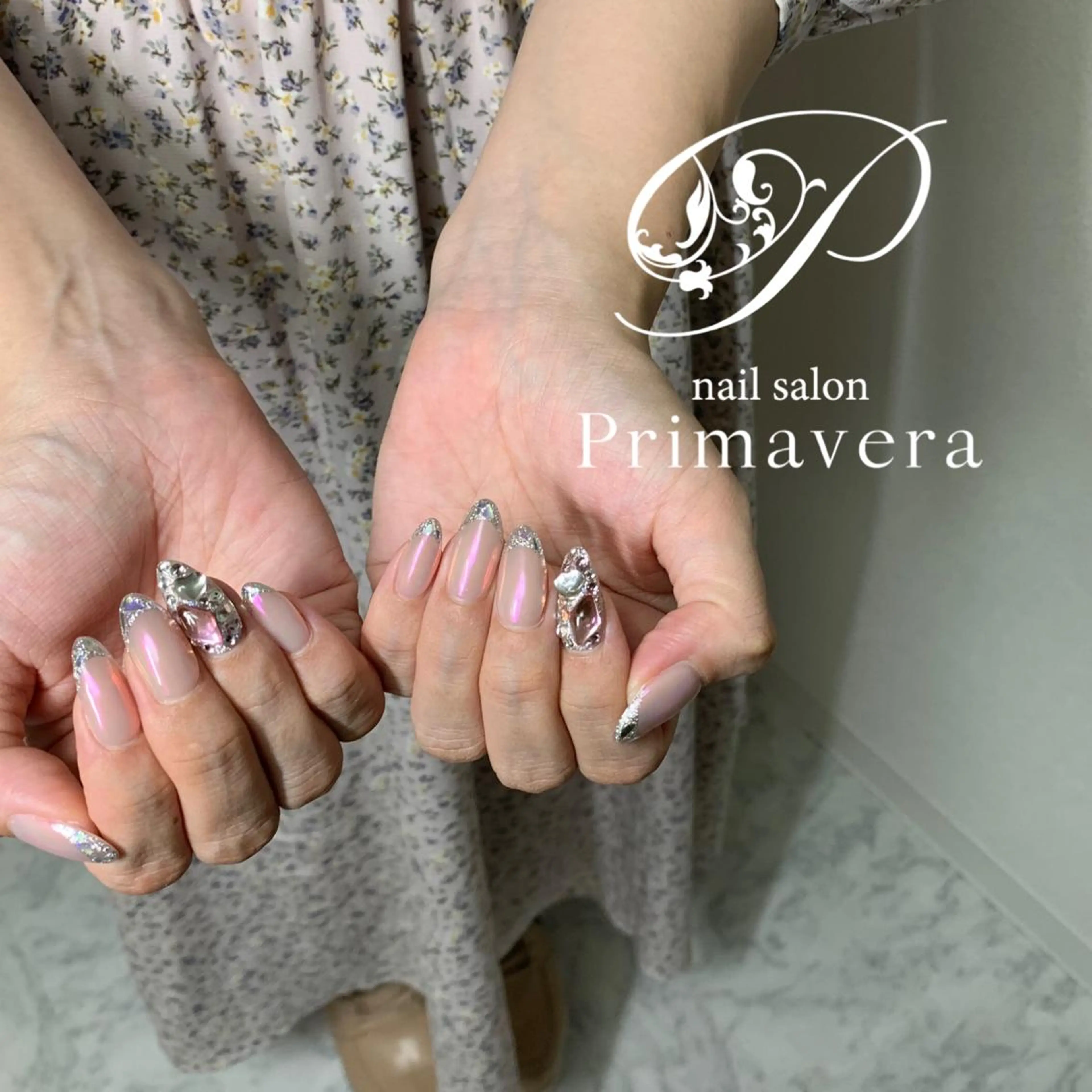 ネイル ハンドネイル Primavera 新横浜🤍美フォルムのネイルデザイン