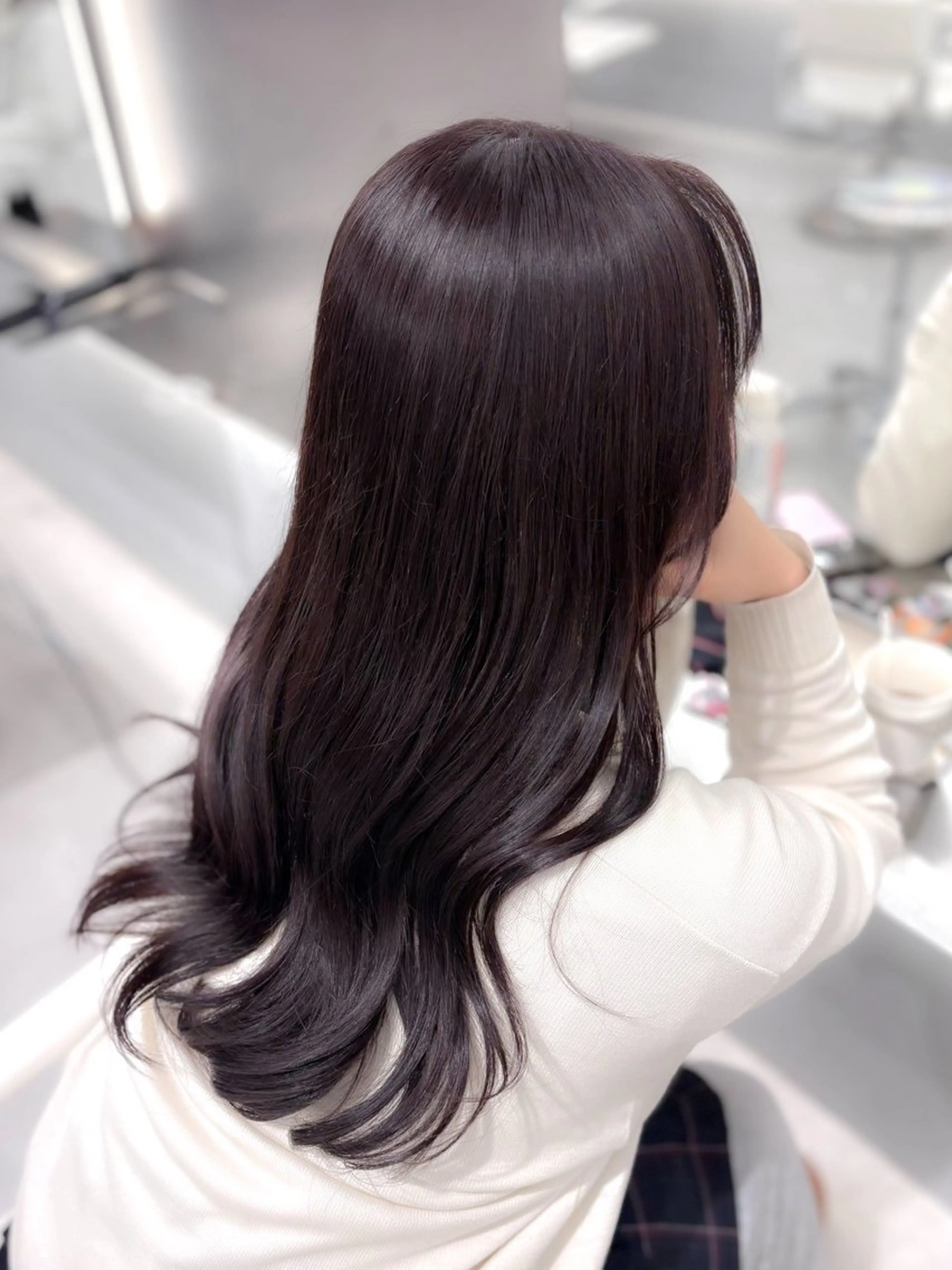 ロング カラー ユウカ 千葉駅 @lei_yuukaのヘアスタイル