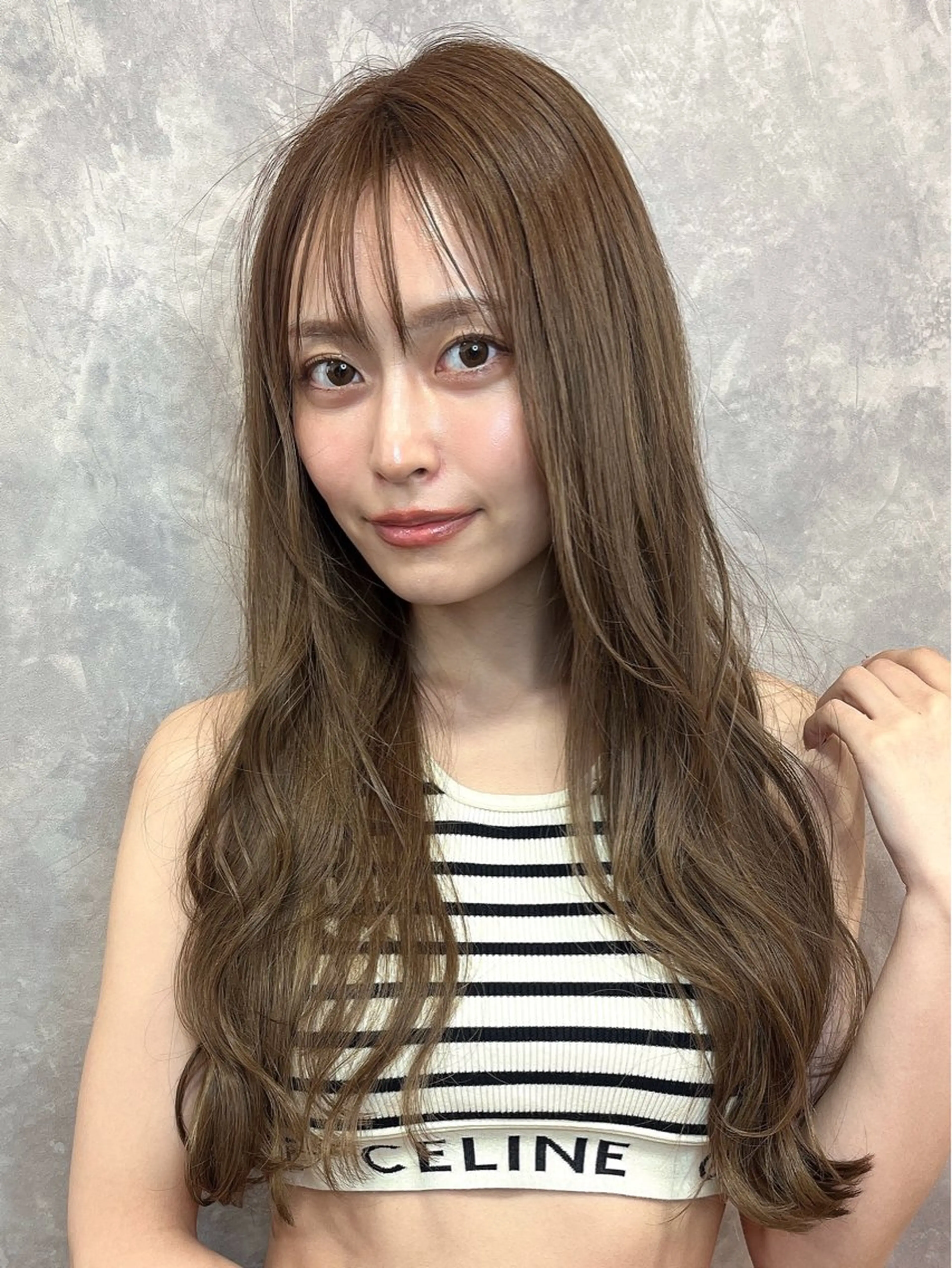 ロング 💎髪質改善/縮毛 矯正💎メンズパーマのヘアスタイル