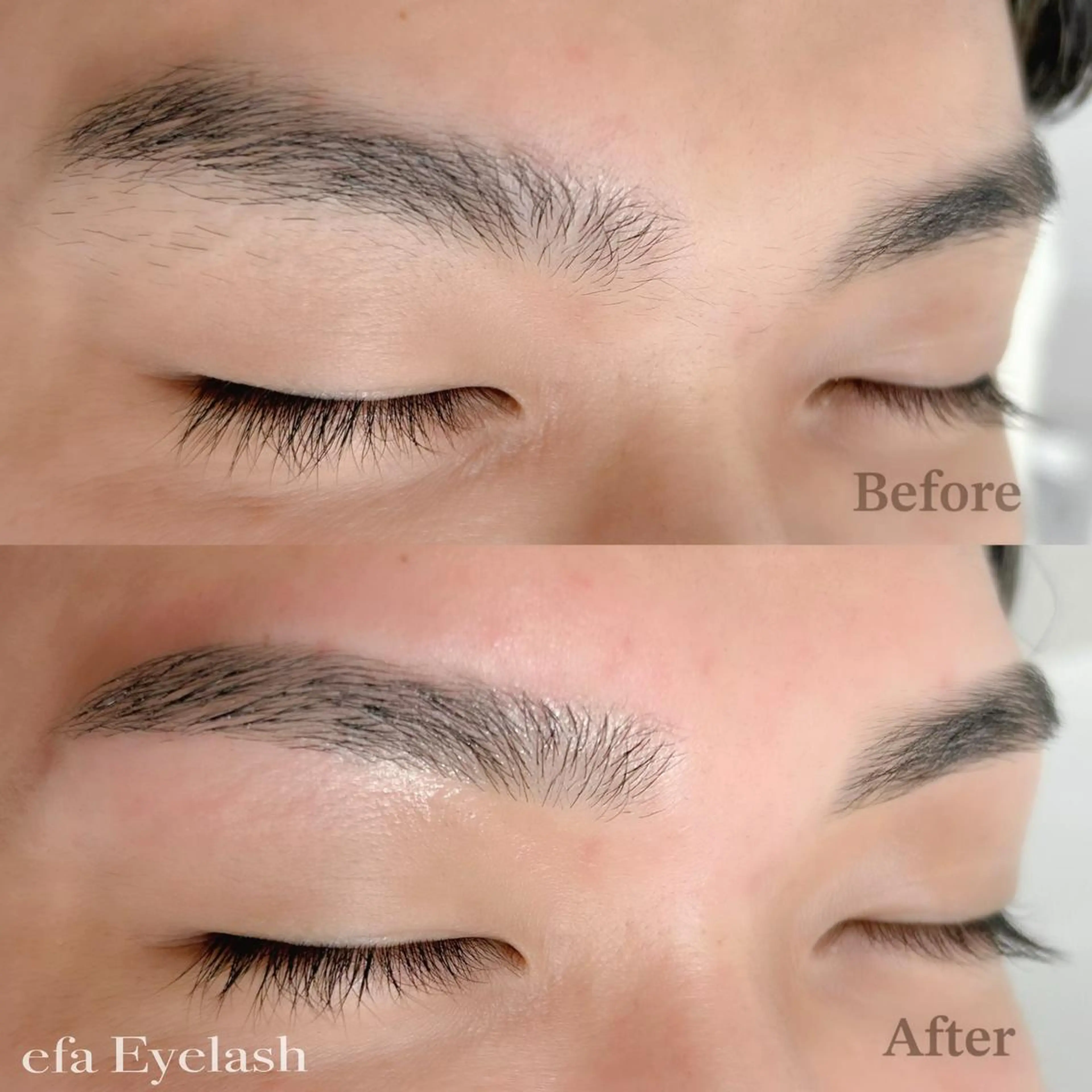 🐑【メンズ】眉毛ワックス脱毛🐑ジェル保湿付き(再来¥5000)の写真