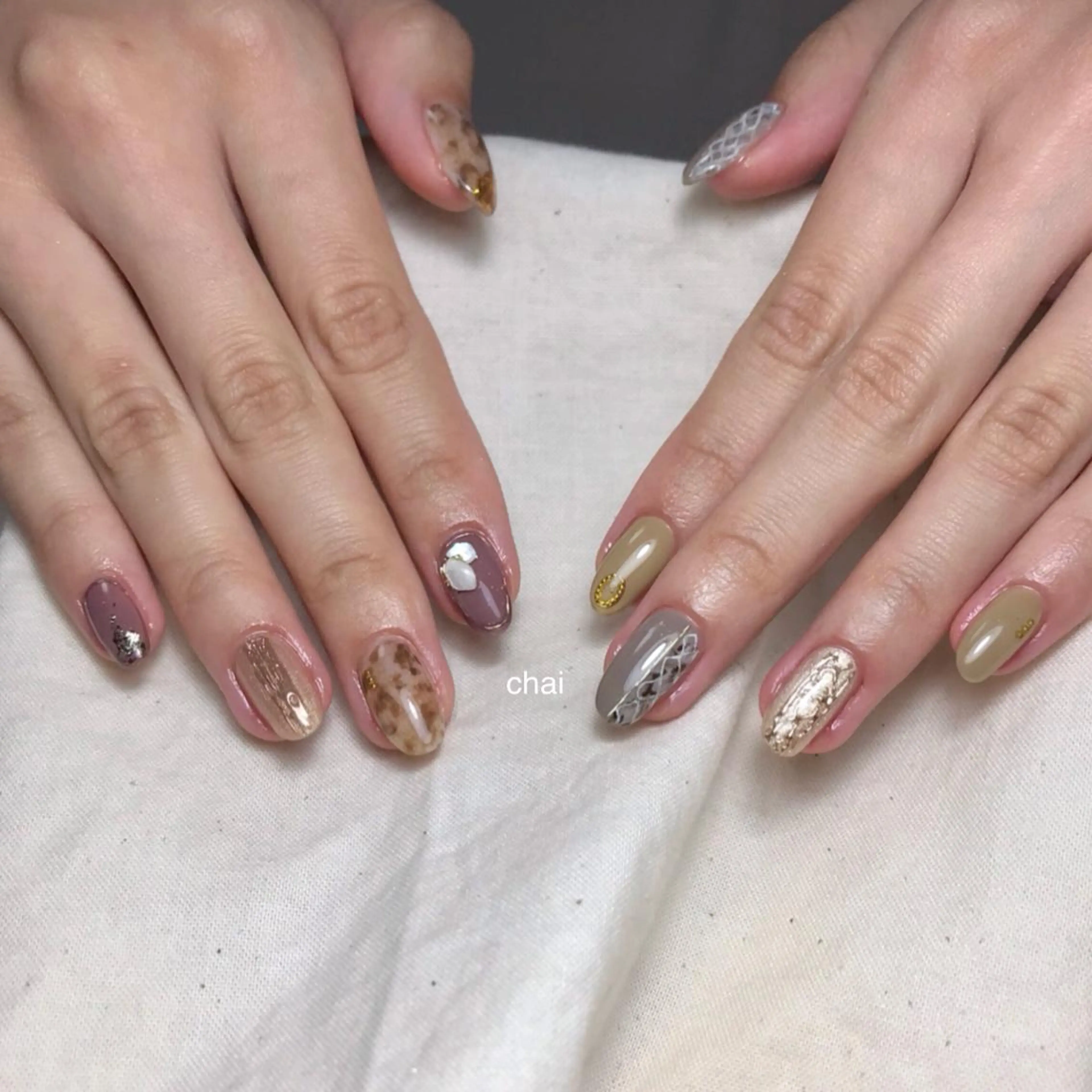 ネイル ハンドネイル 💅chainail _aiのネイルデザイン