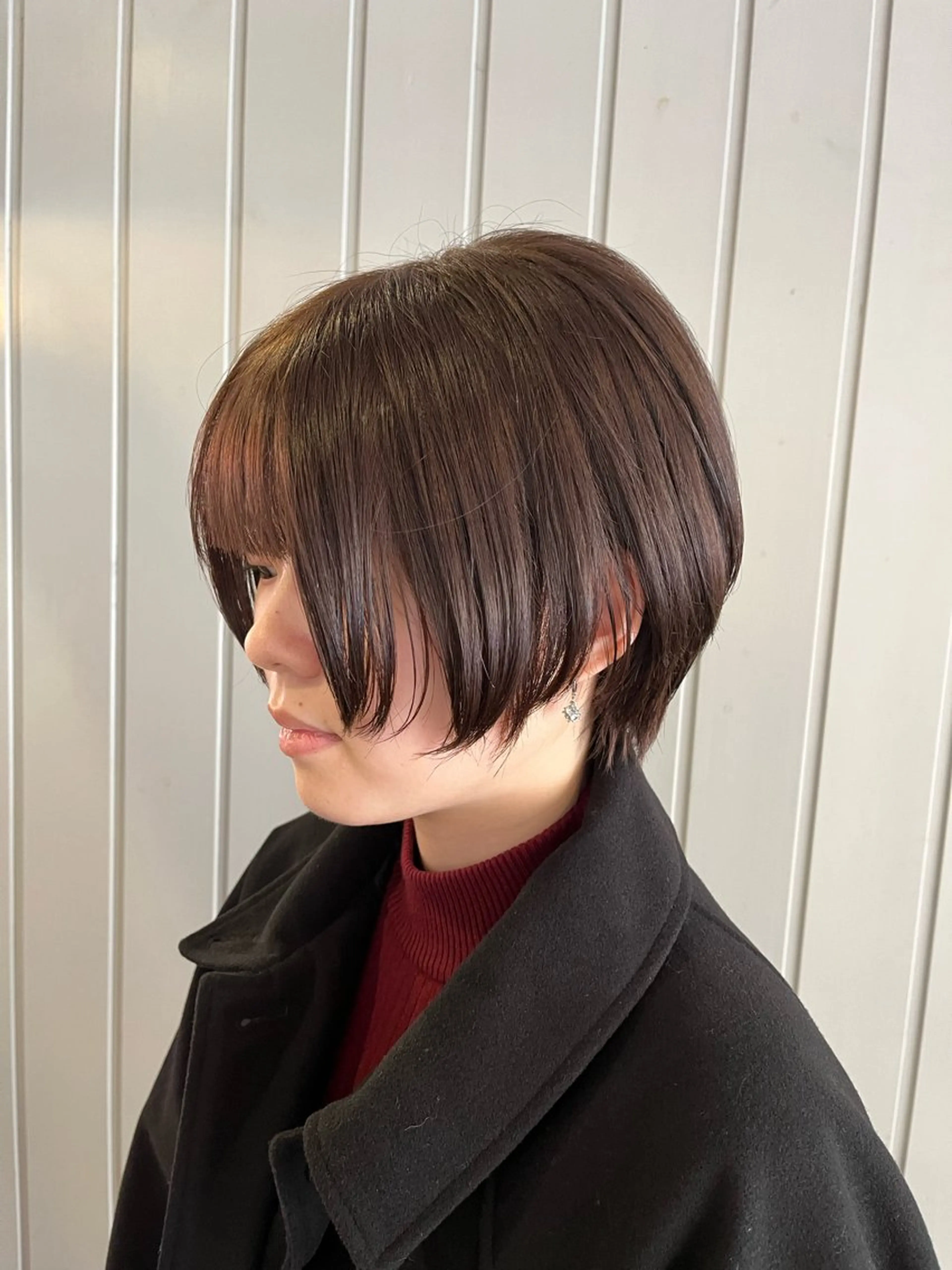 ショート 田中 結月のヘアスタイル