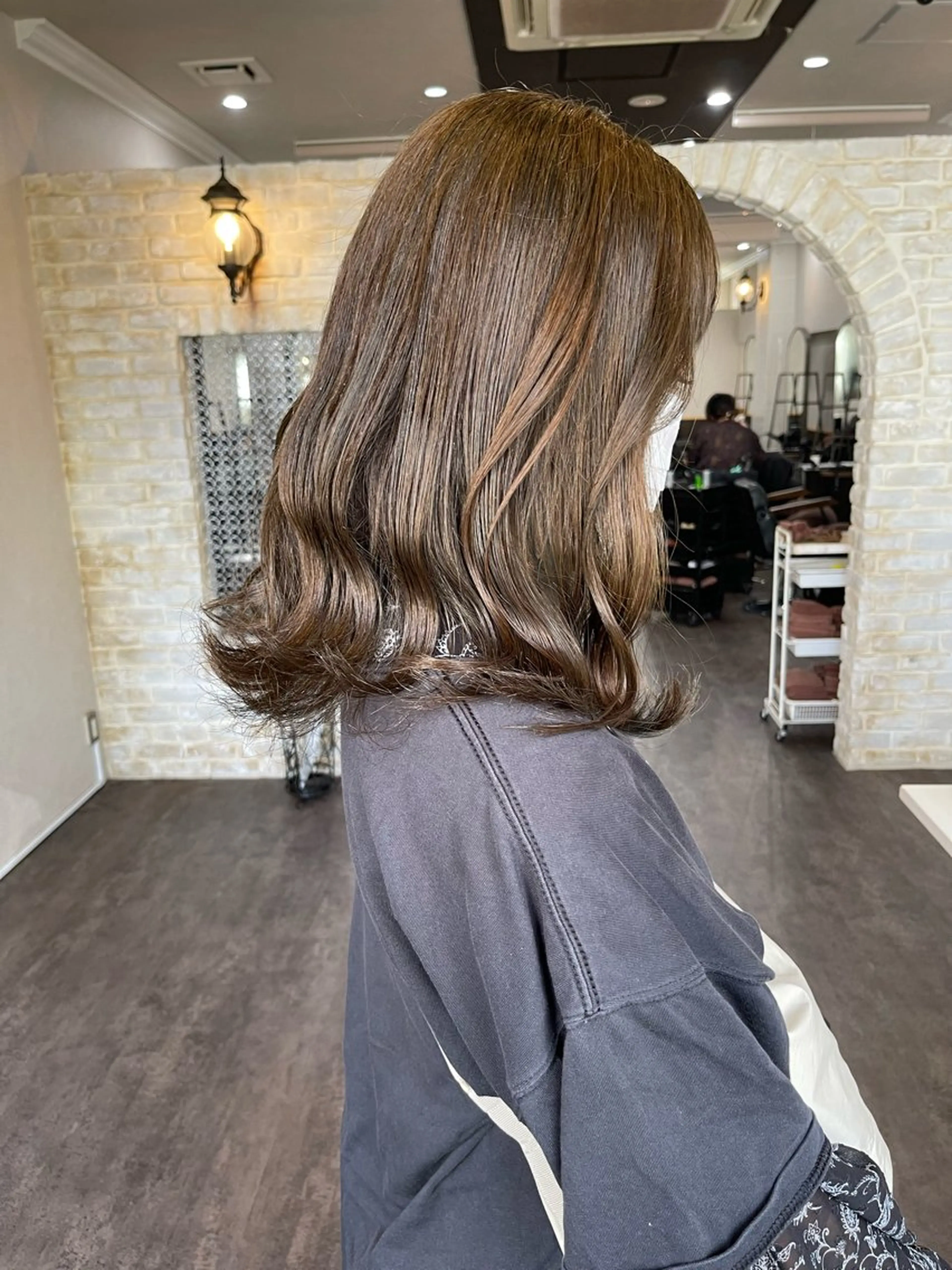 ミディアム カラー🫧アレンジ 🎀REIMIのヘアスタイル