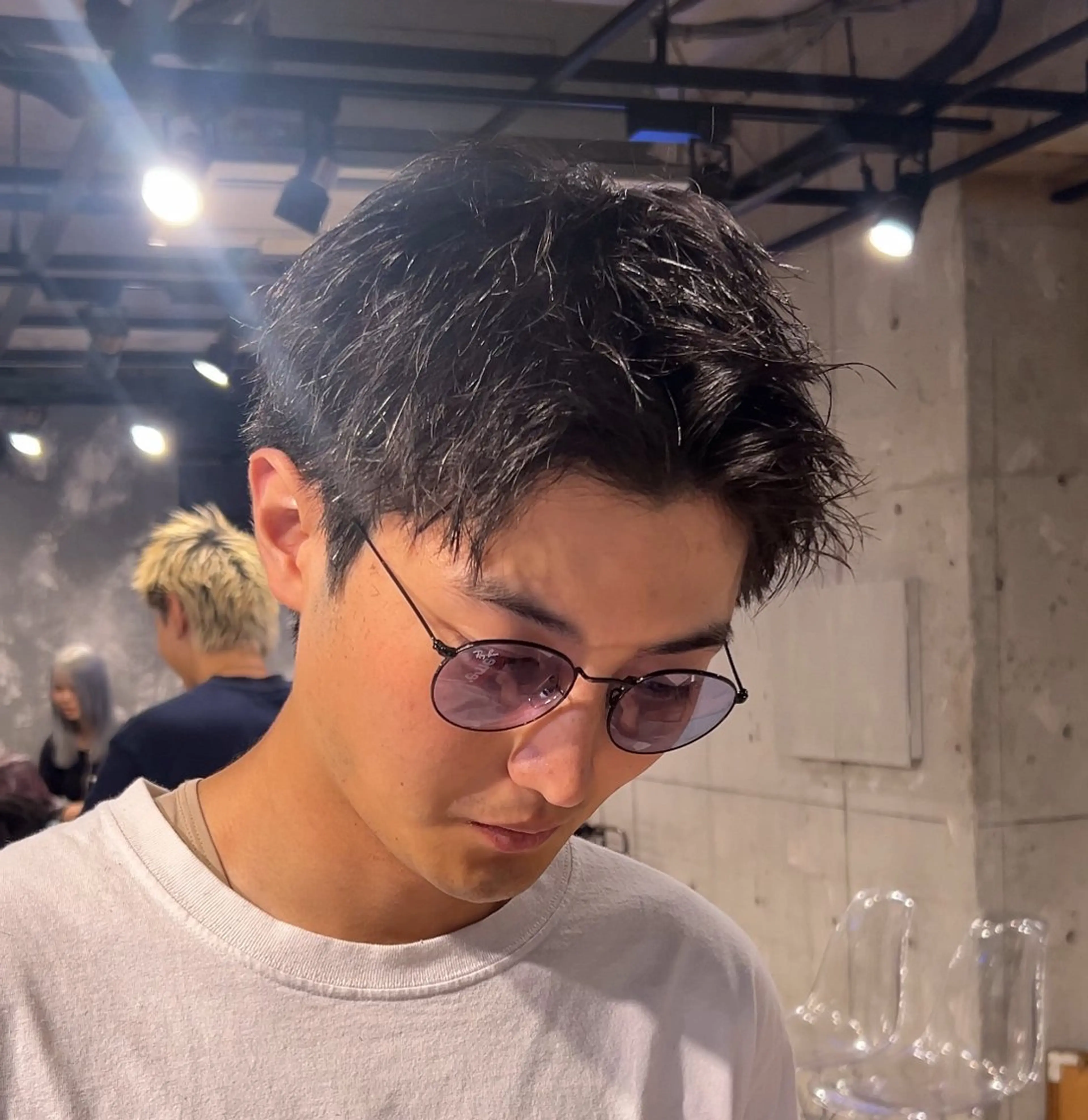 メンズ スパイキーショート カット メンズ特化美容師 💠チナツのヘアスタイル