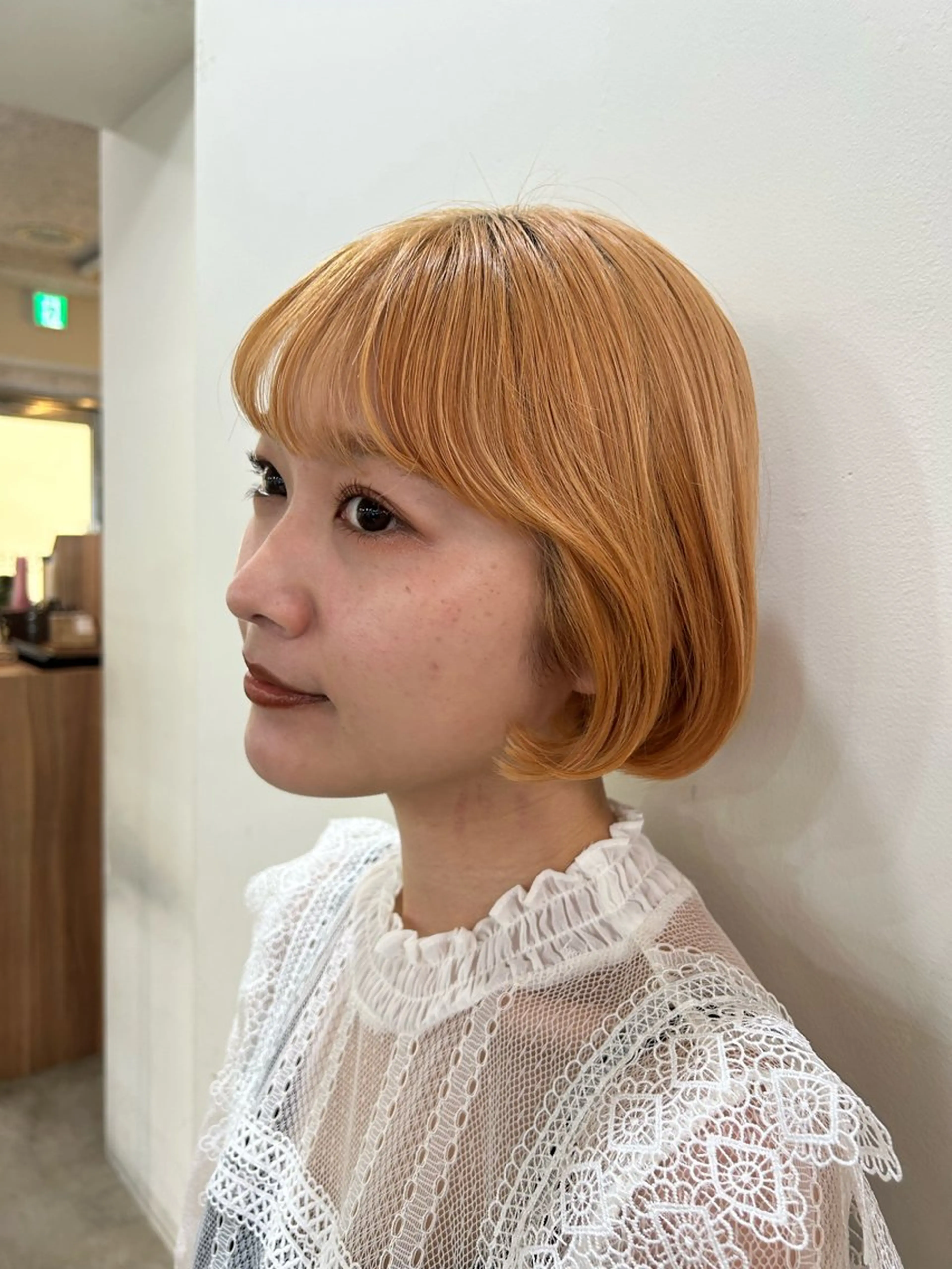 ショート ベージュ/透明感/ レイヤー/あやか💕のヘアスタイル