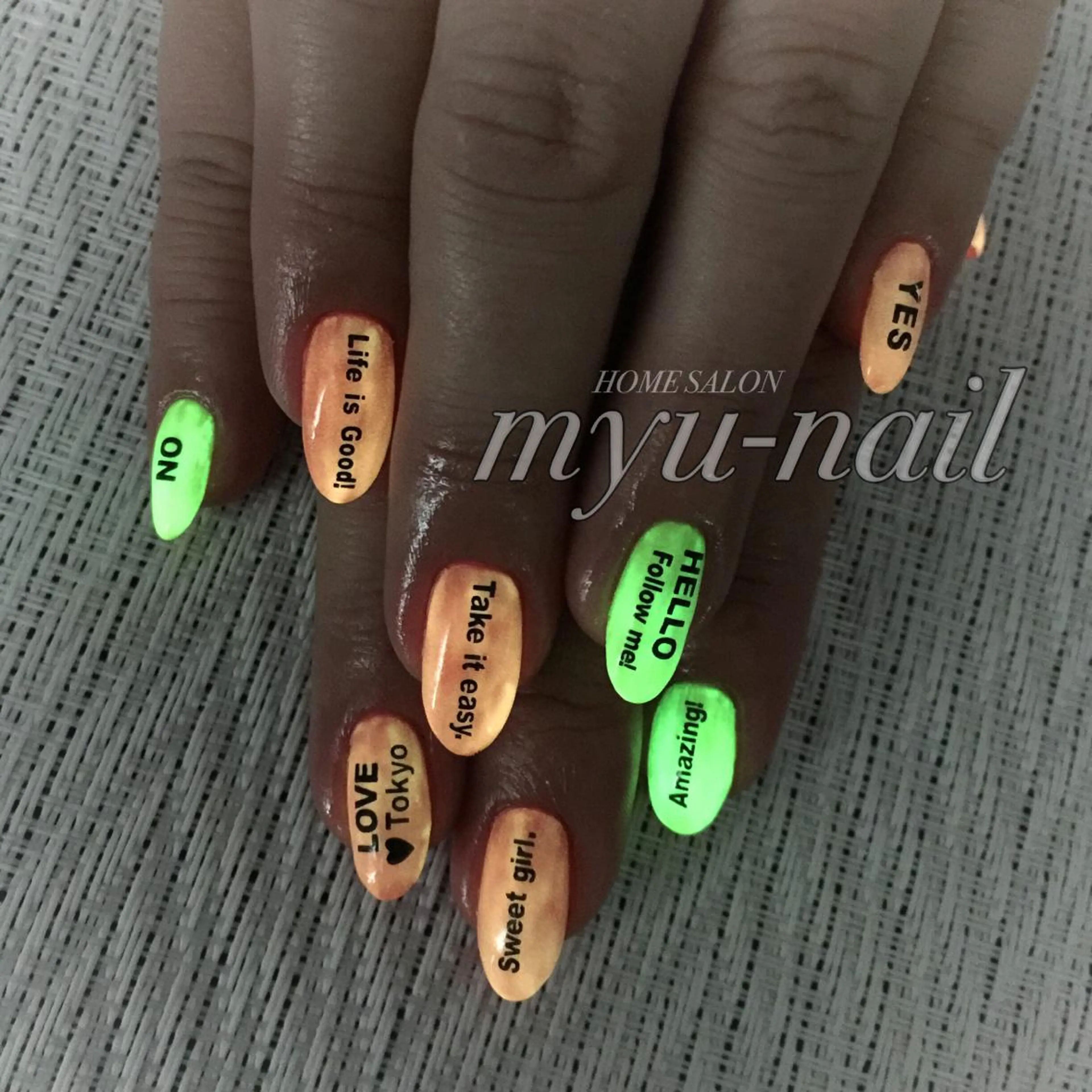 ネイル ホームサロン myu-nailのネイルデザイン