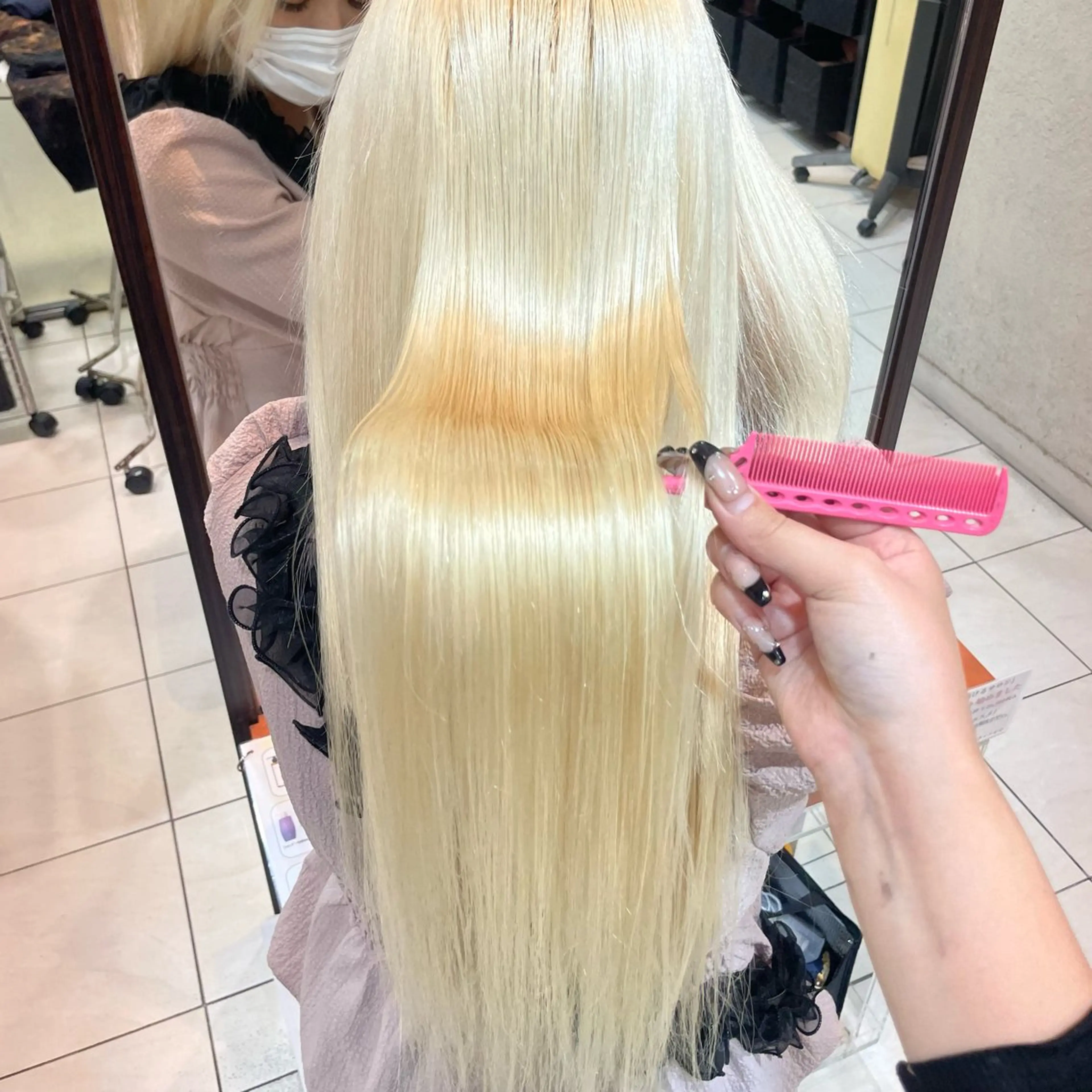 ロング 髪を綺麗に伸ばす人/ 艶髪✨️針田 綾音✨のヘアスタイル