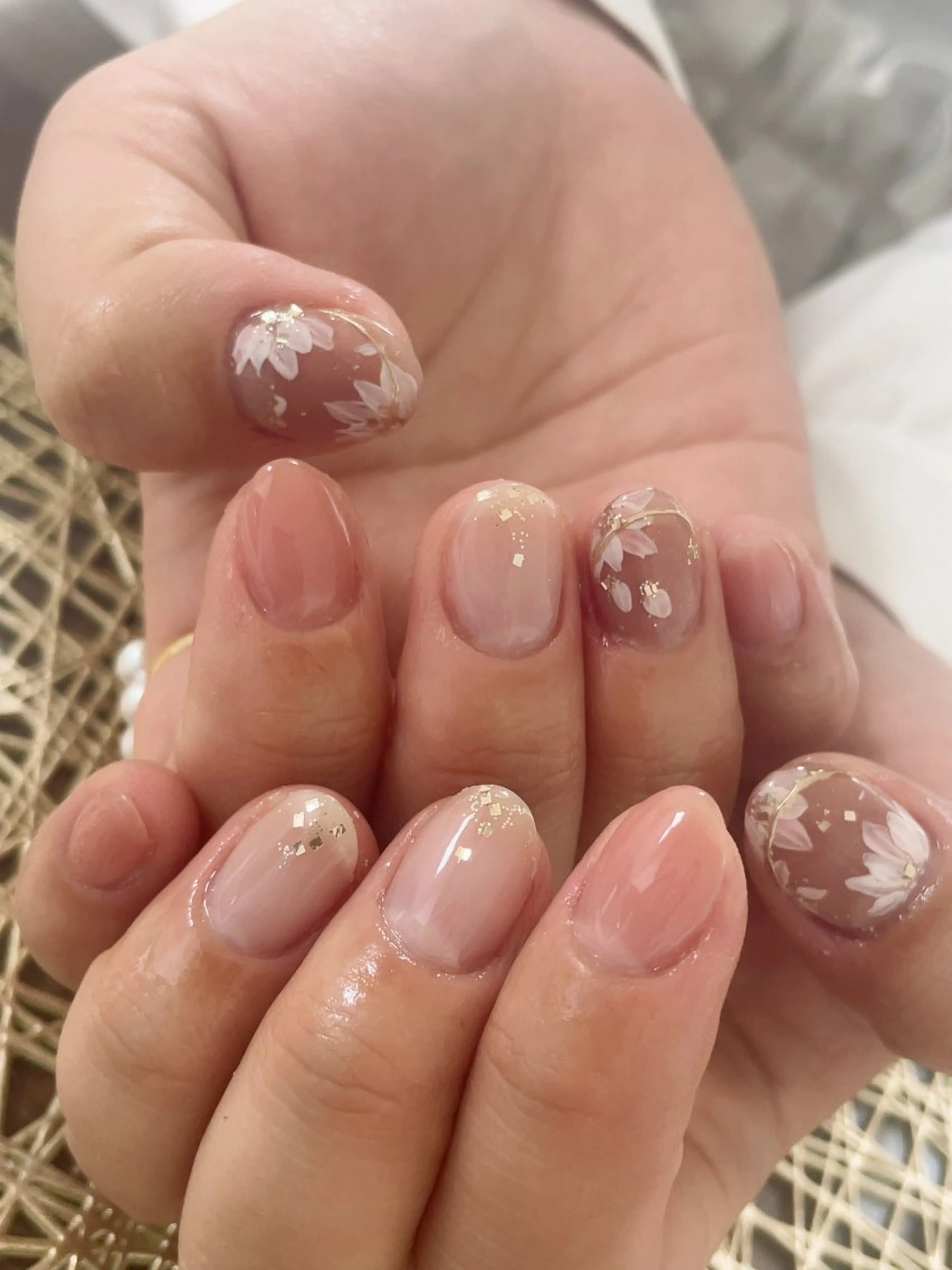 ネイル フラワーネイル Nail salon Ariettyのネイルデザイン