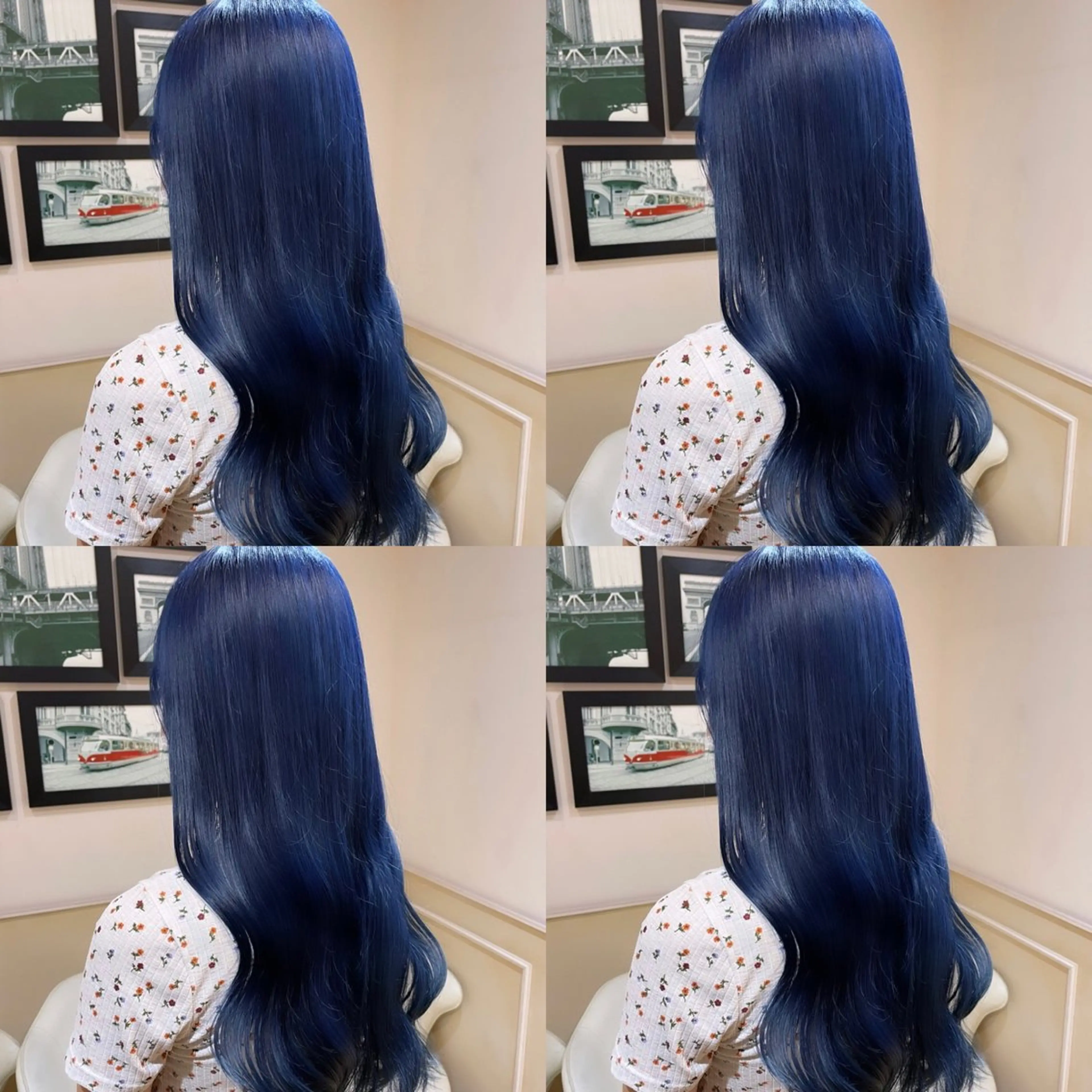 【人気 Ｎｏ.2】カット＋ケアカラー＋Aujua7ステップ超音波トリートメント【髪質改善/ロング料金無し】の写真