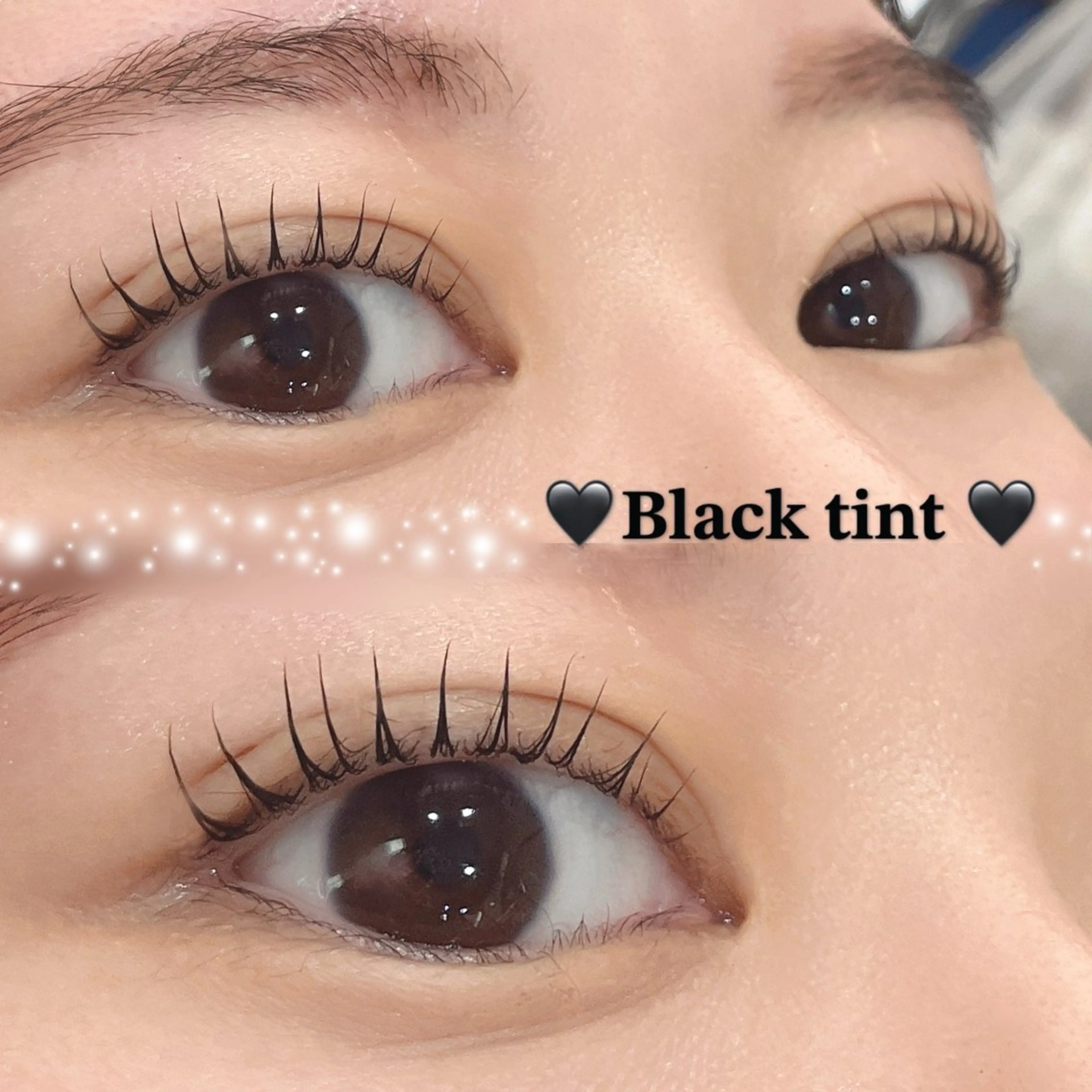 マツエク・マツパ フラットラッシュ 韓国風マツエク パリジェンヌラッシュリフト 下まつげエクステ 一重×まつ毛パーマ マツパ Rairia momoka🎀✨のマツエク・マツパデザイン