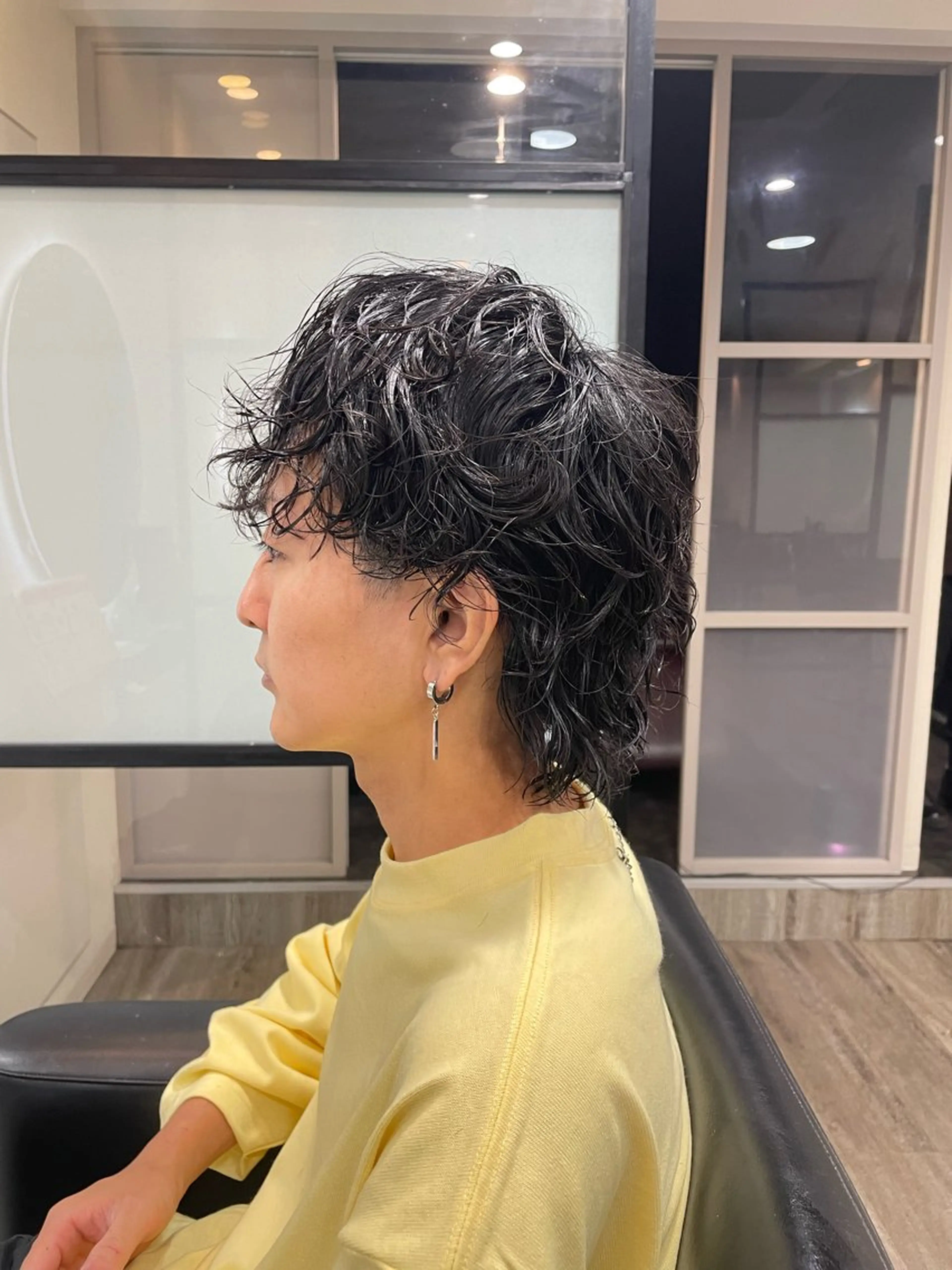 パーマ メンズ パーマ 樅木 恒毅のヘアスタイル