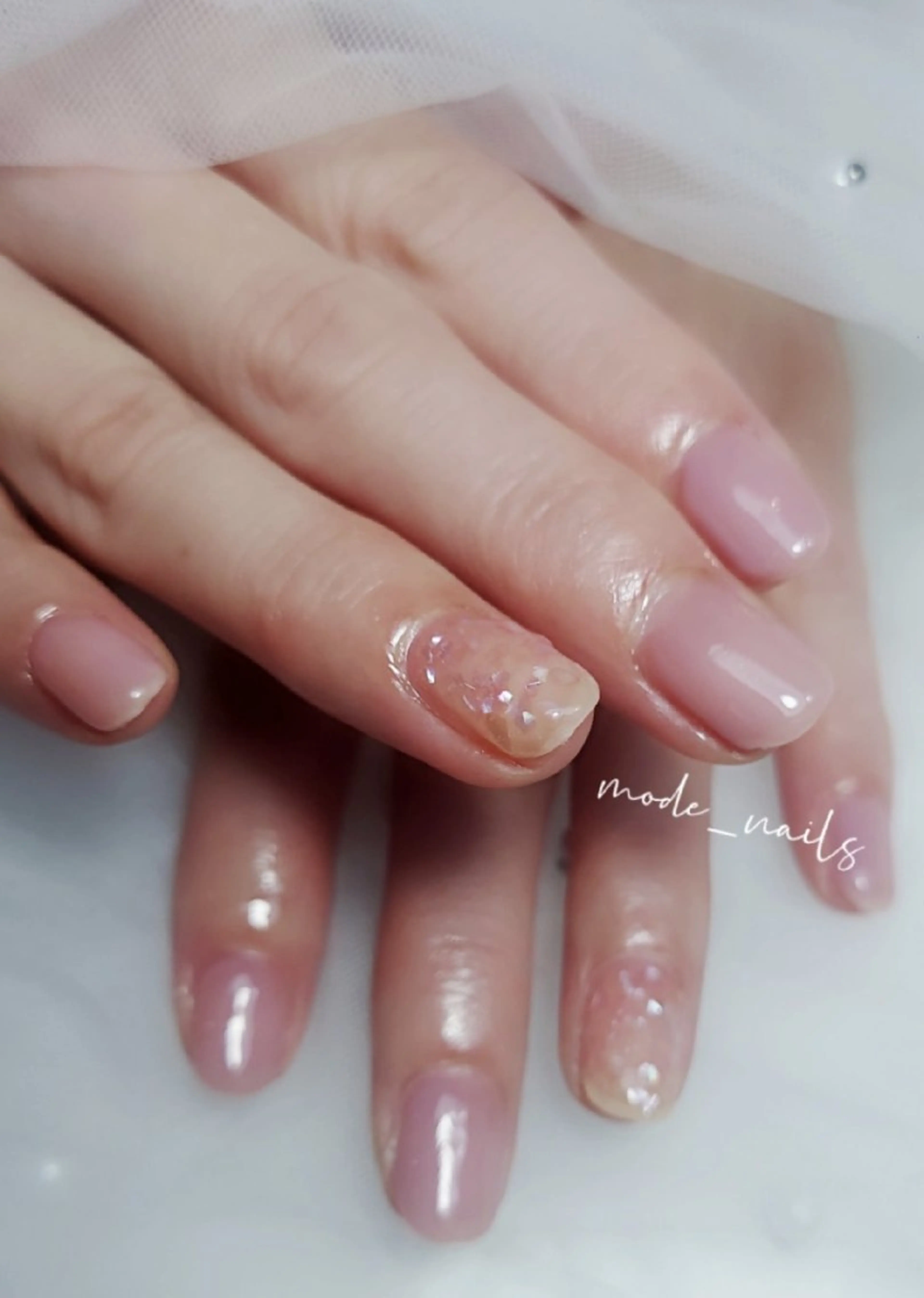 ネイル オフィスネイル 滋賀県草津市ネイル mode_nailsのネイルデザイン