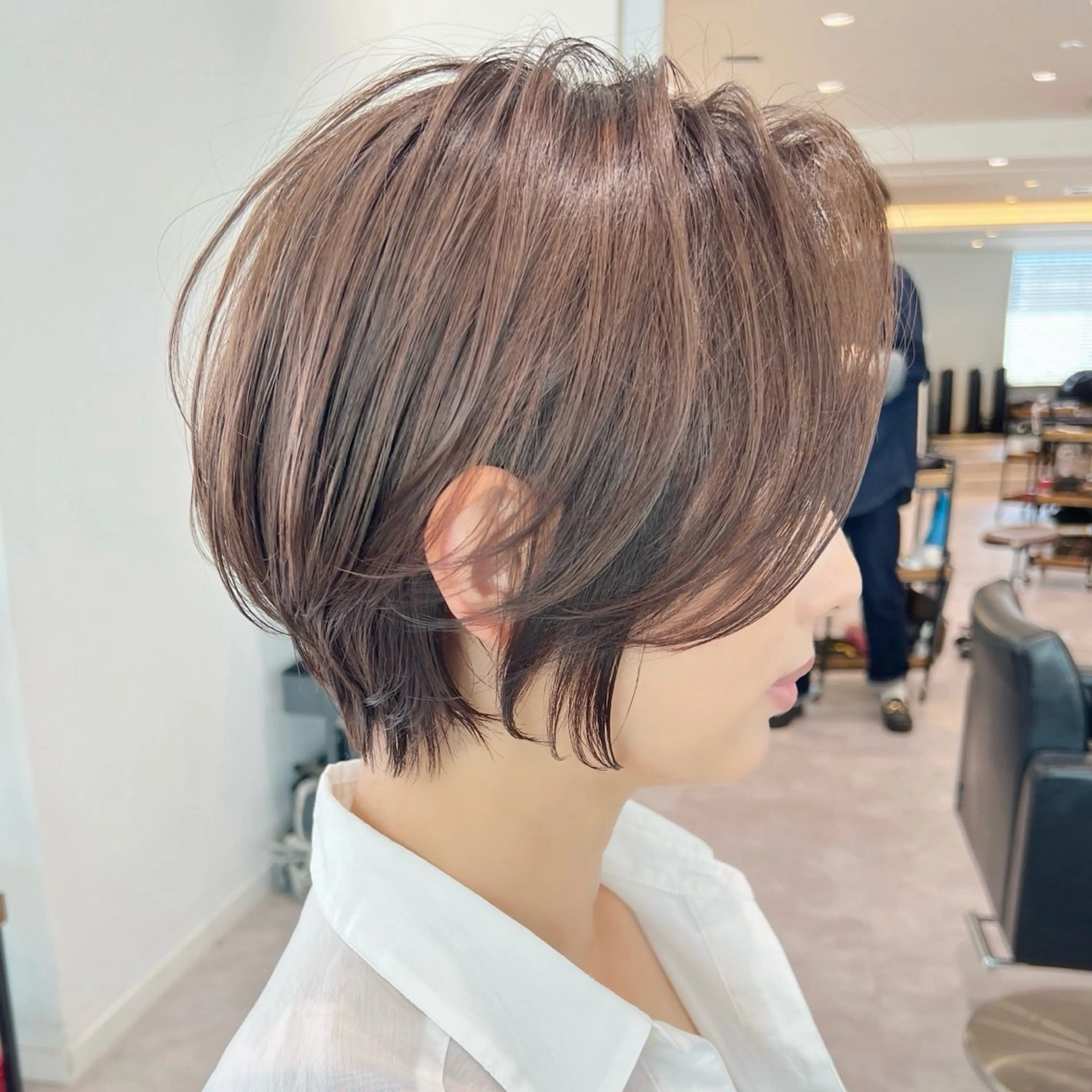 ショート ショートヘア ✨大人ショート特化 /カットモデル/銀座のヘアスタイル
