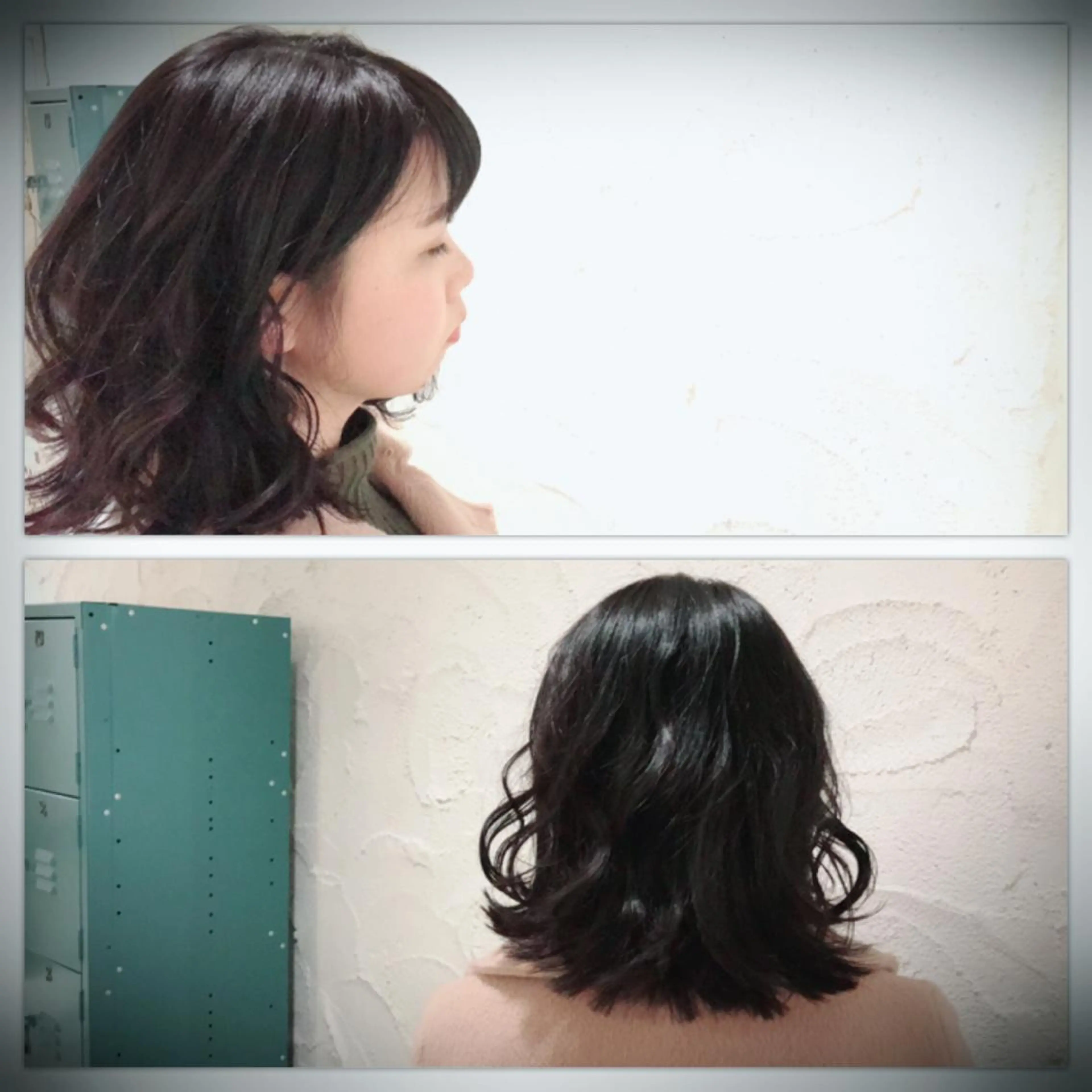 ミディアム カラー ボブ Jill franc _ ayanoのヘアスタイル