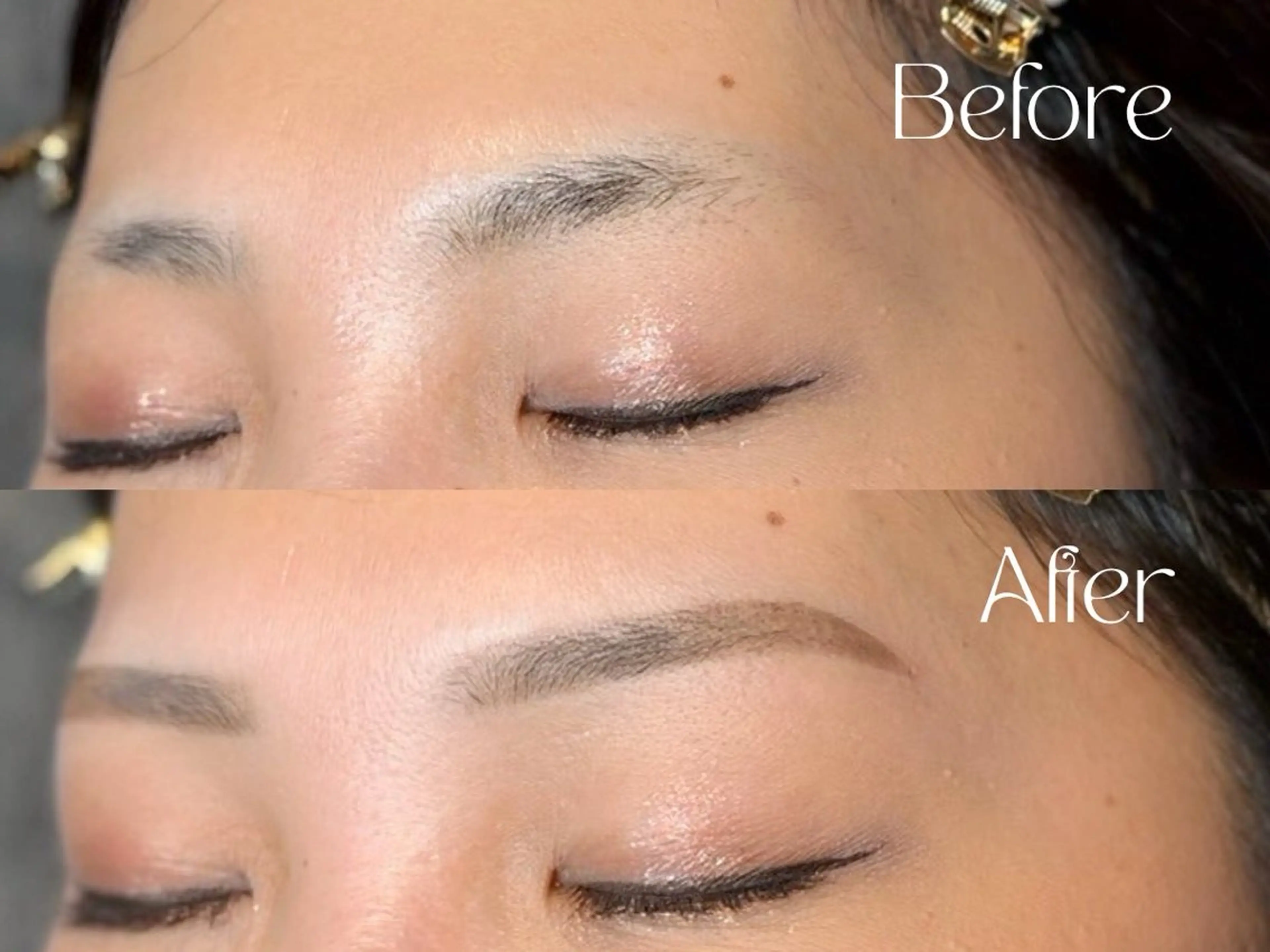 《女性限定🤍》眉毛ワックス（間引きあり） 眉毛カットの写真