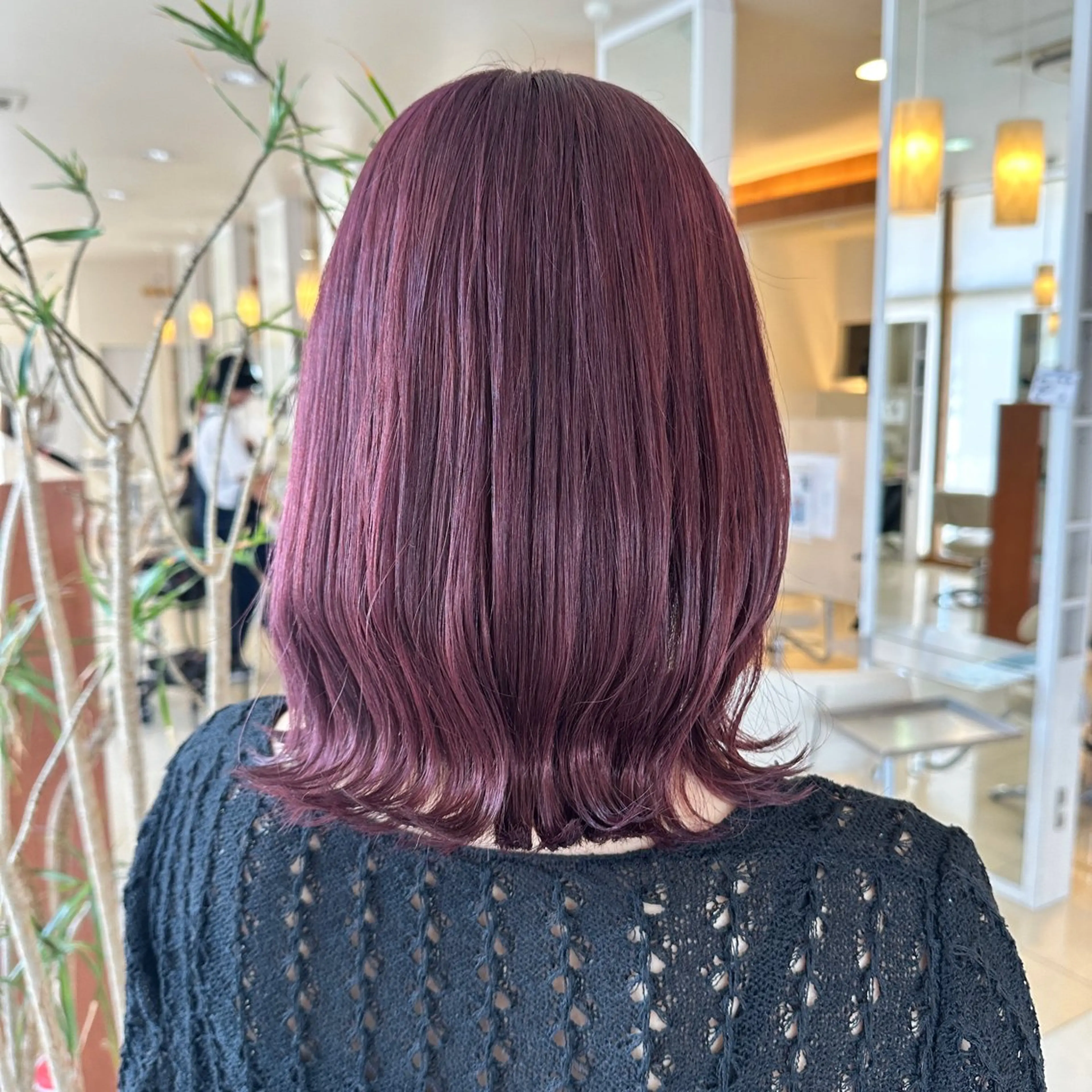 カラー ヘアカラー トリートメント 🎀艶カラー🎀 大林未侑のヘアスタイル