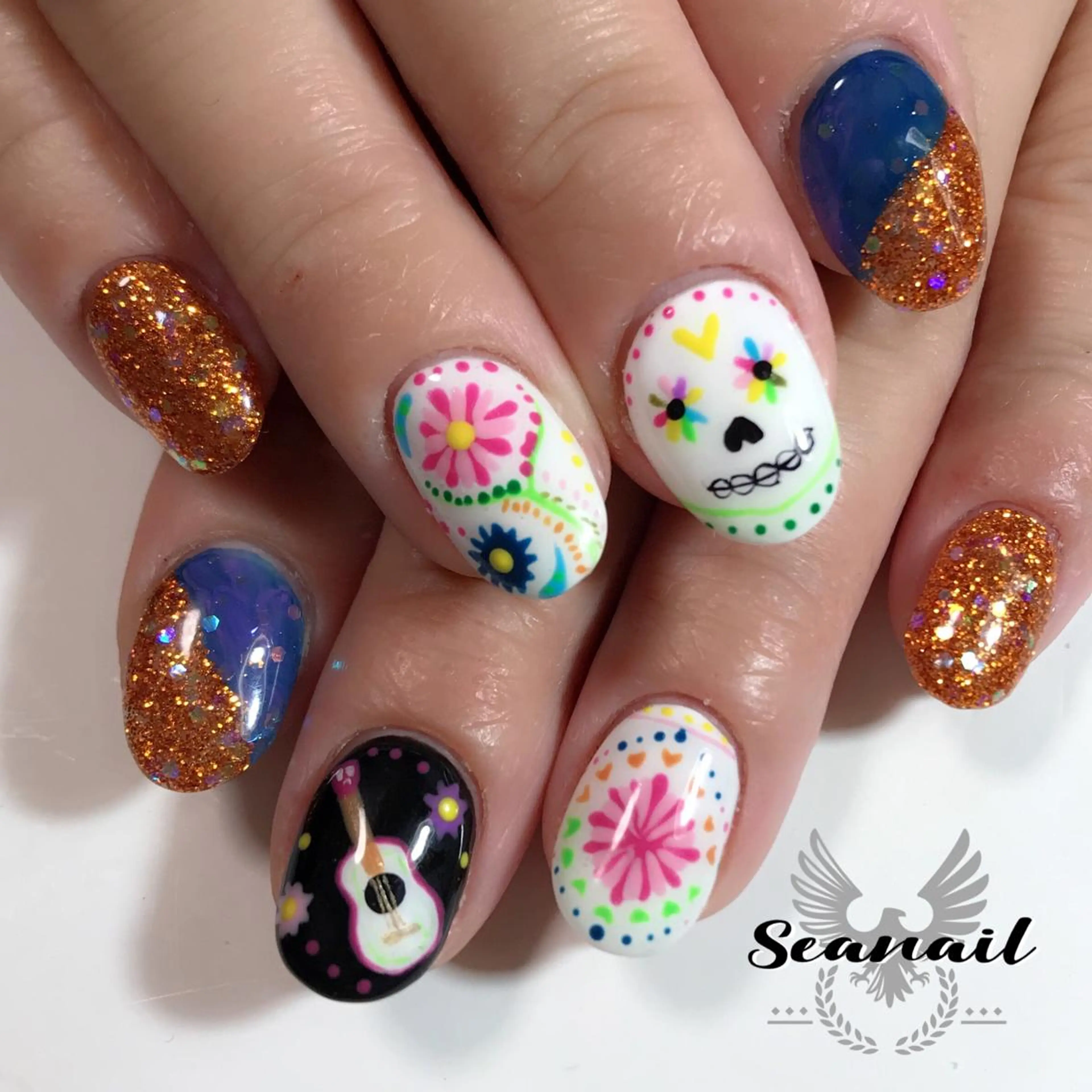 ネイル 小尾 栞のネイルデザイン