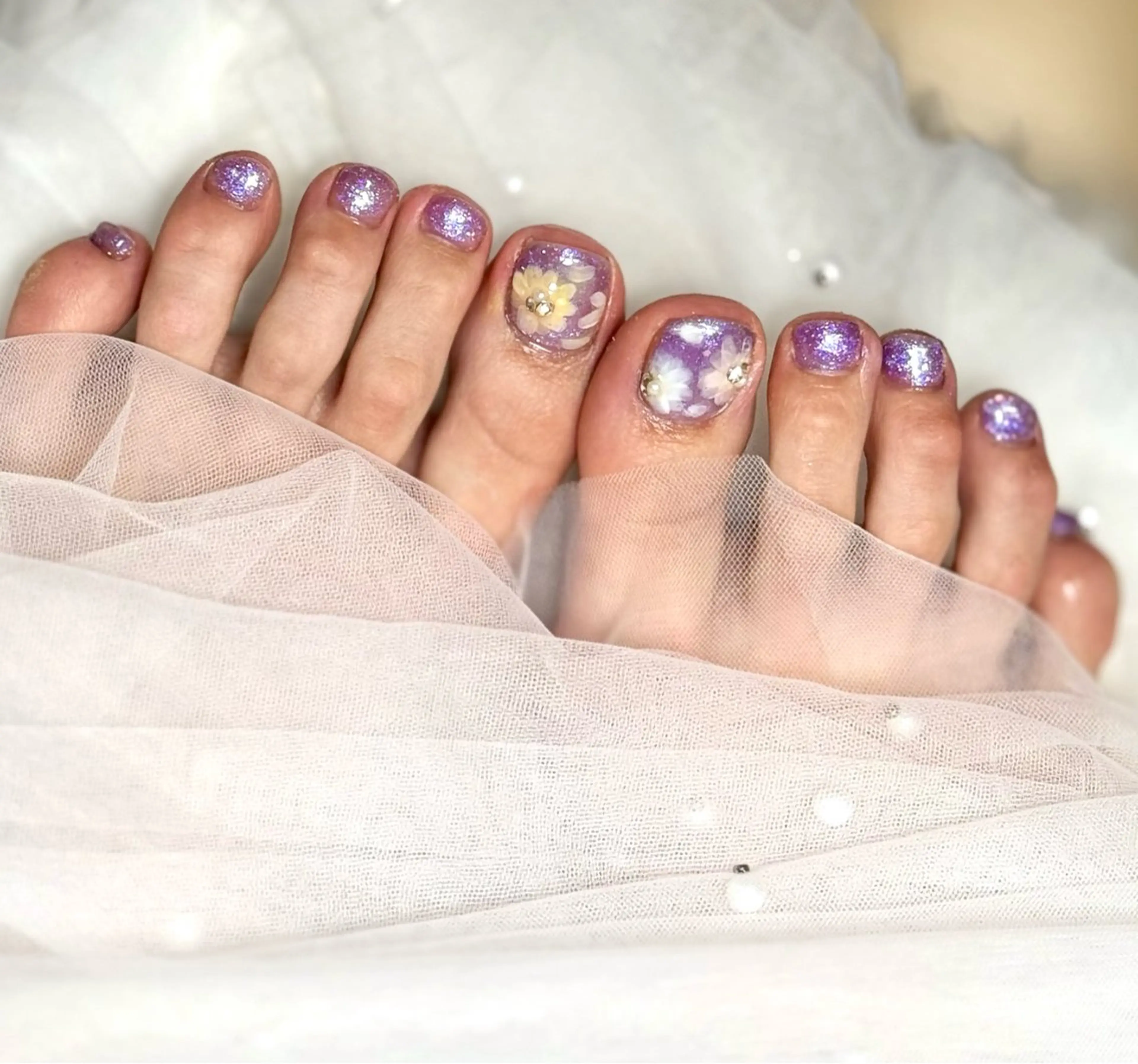 ネイル アートネイル フットネイル salon luge あめ🍬のネイルデザイン