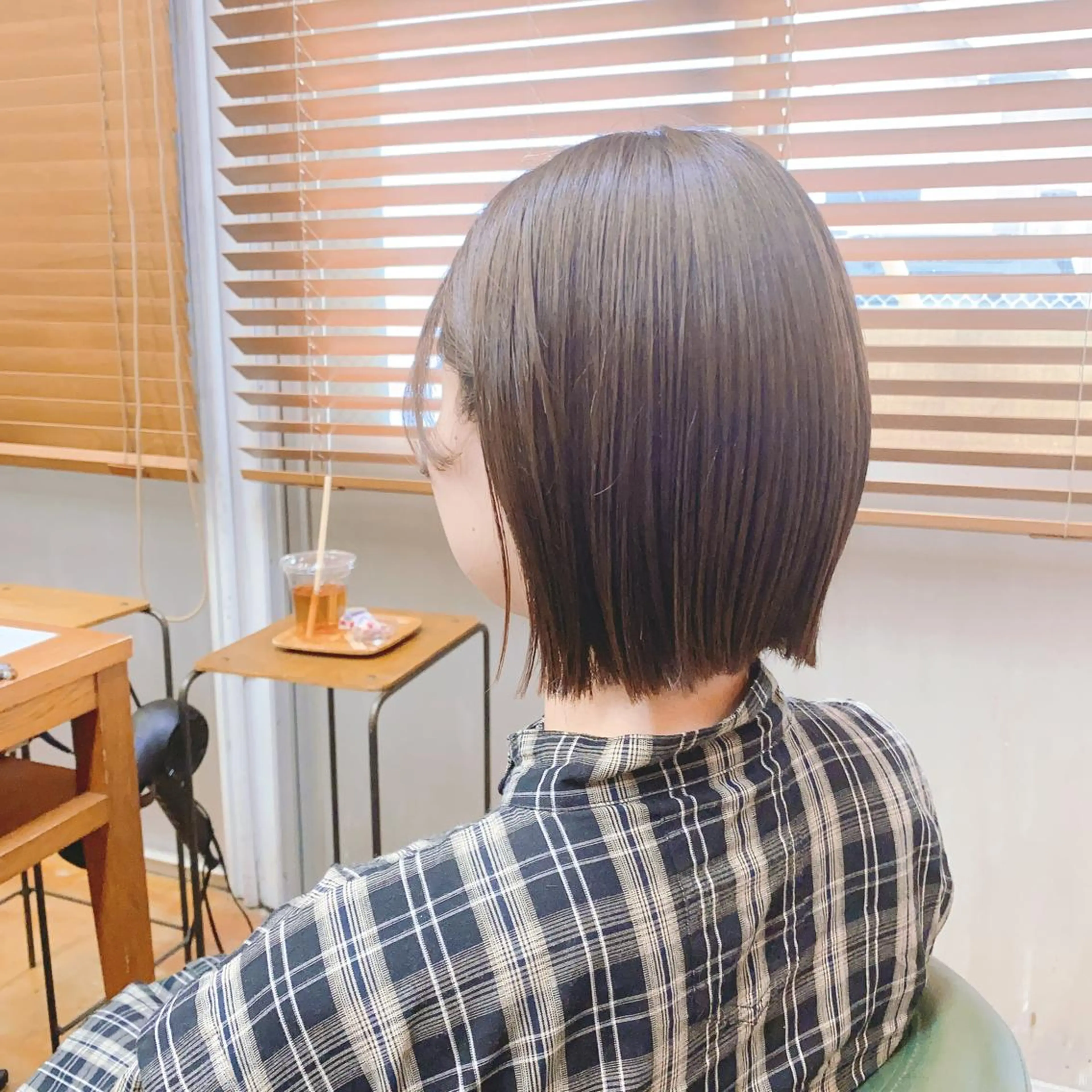 ショート ボブ 菊池 えりかのヘアスタイル