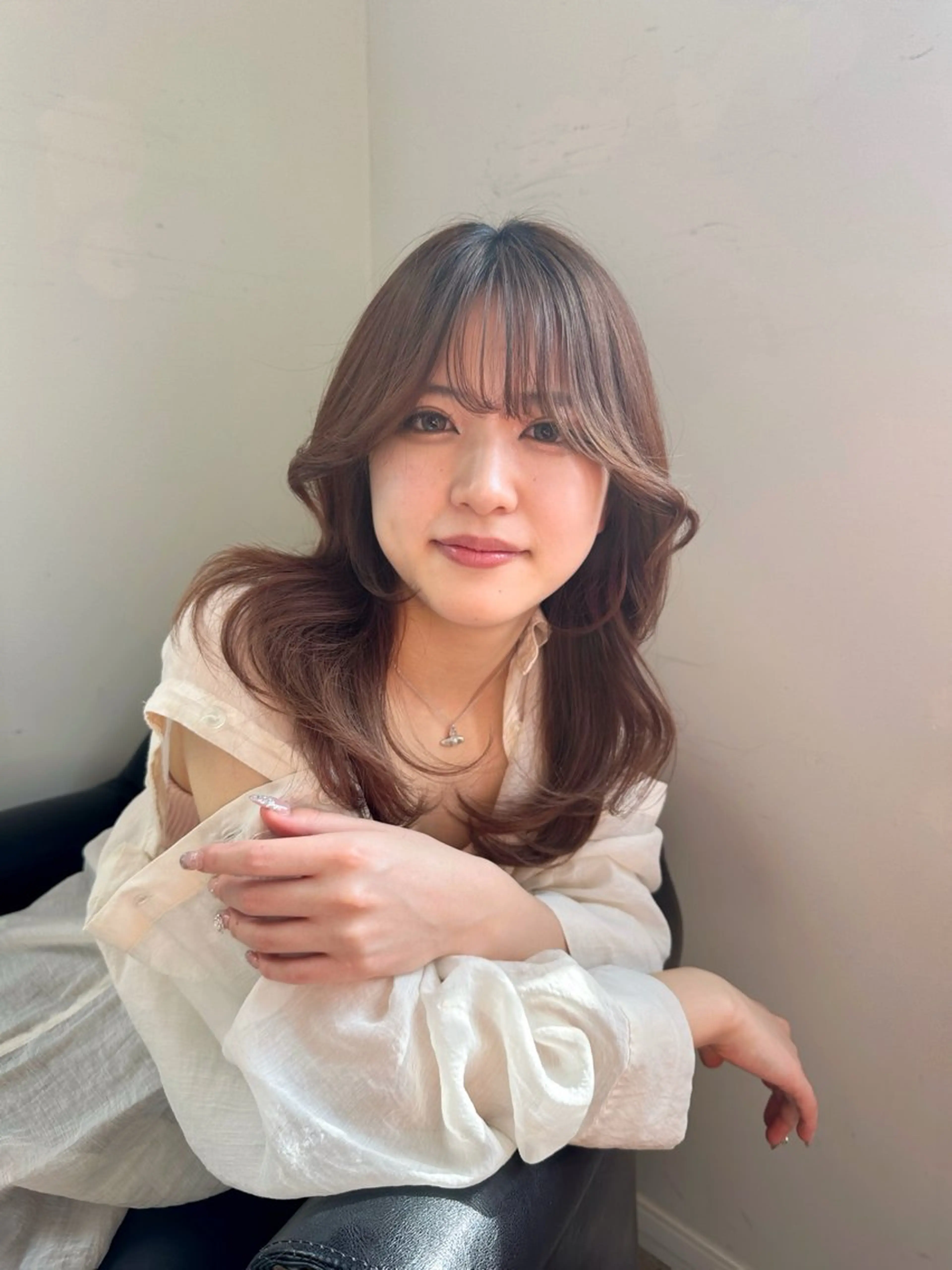 ロング くびれヘア レイヤーカット ロング 小顔カット 💈【メンズ特化】 HIROSHI💈のヘアスタイル