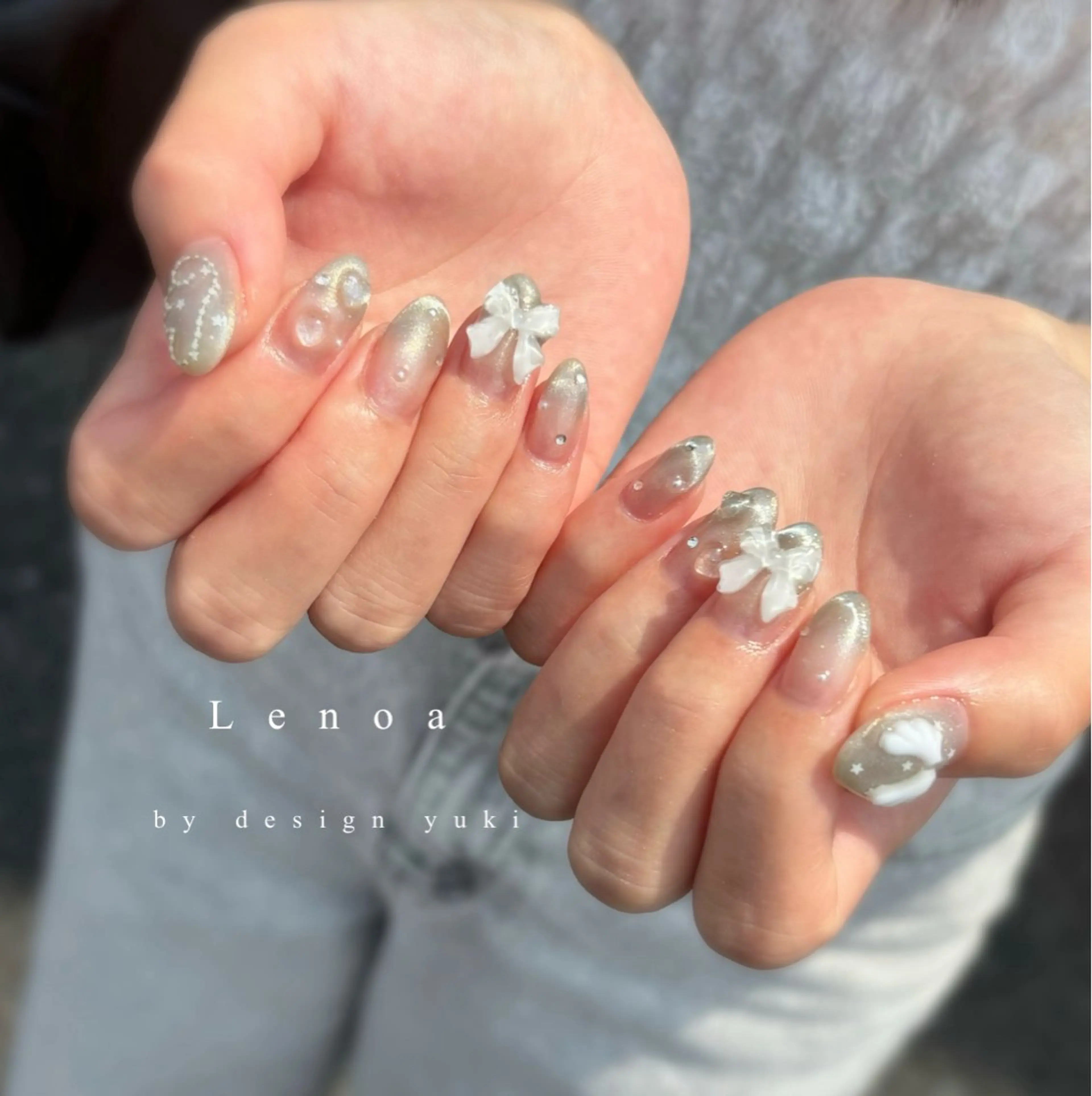 ネイル ハンドネイル Lenoa Yukiのネイルデザイン