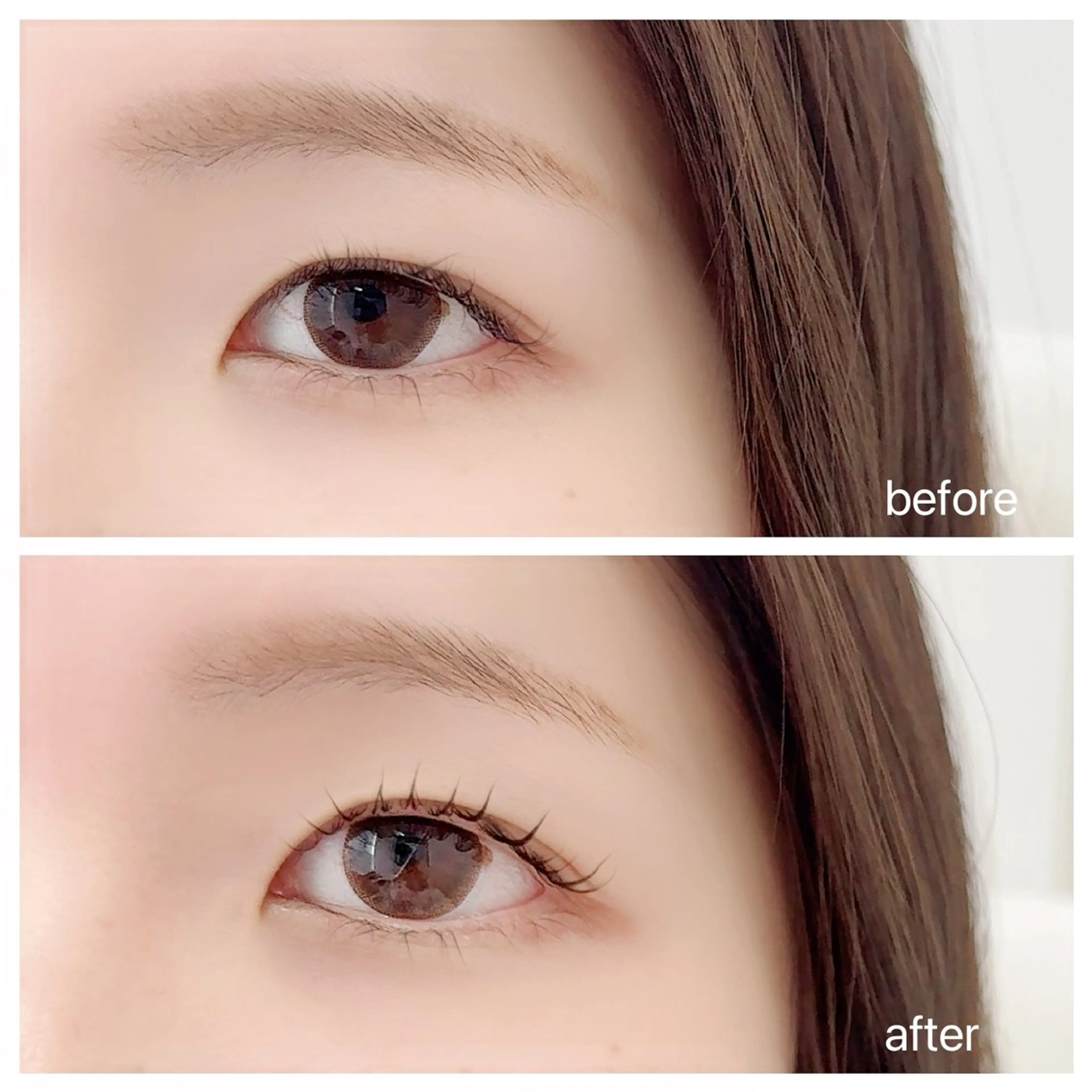 マツエク・マツパ 一重×まつ毛パーマ E.🦩🕊️🦒 RIKAのマツエク・マツパデザイン