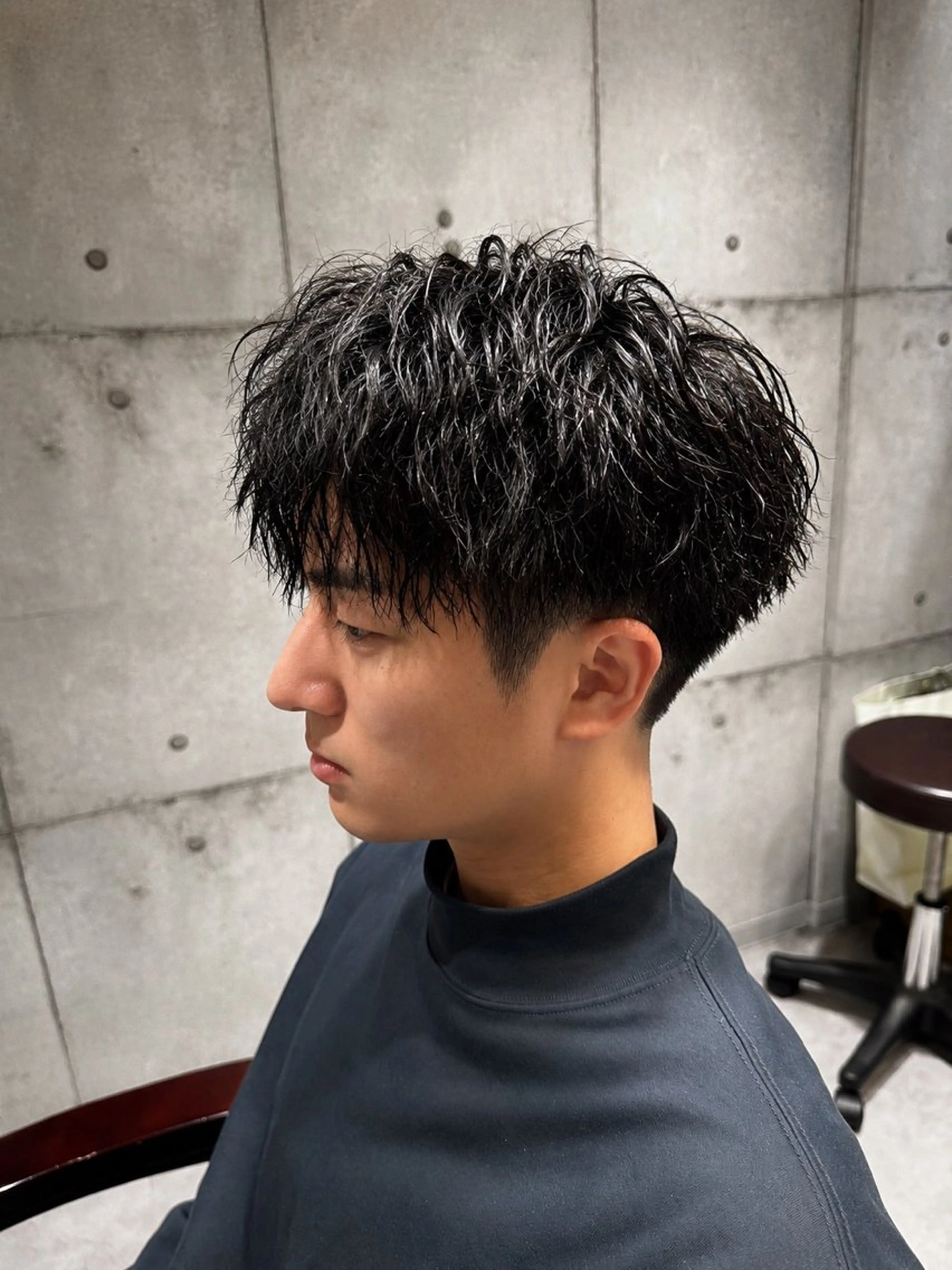ショート カット パーマ オオカワユウキ 🎀newi池袋のヘアスタイル