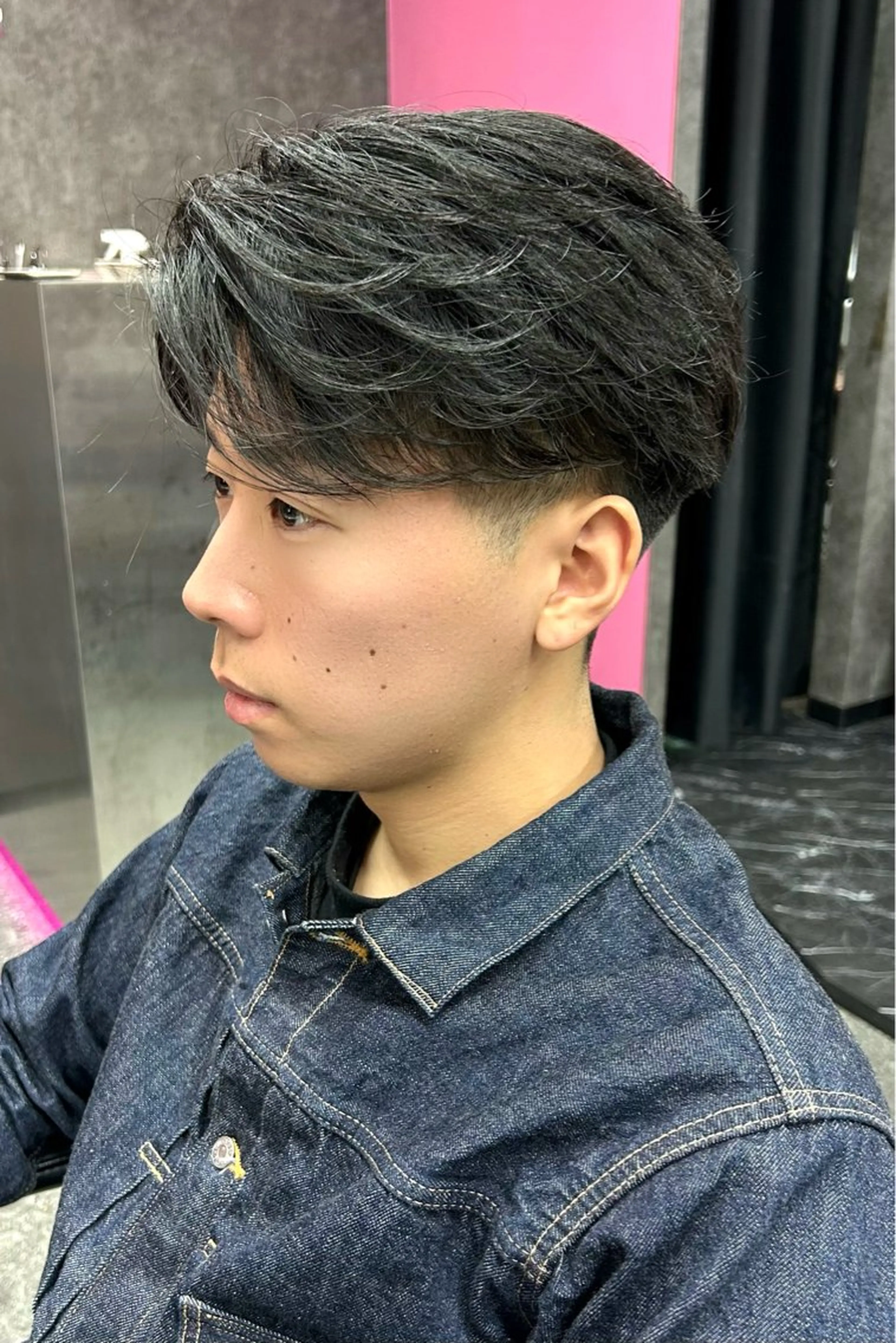 ショート カラー メンズ カット ヘアセット メンズスタイリスト 前田雄輝のヘアスタイル